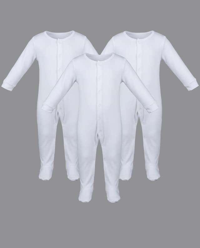 Closefeet Sleepsuit 3 Pk thumbnail 1