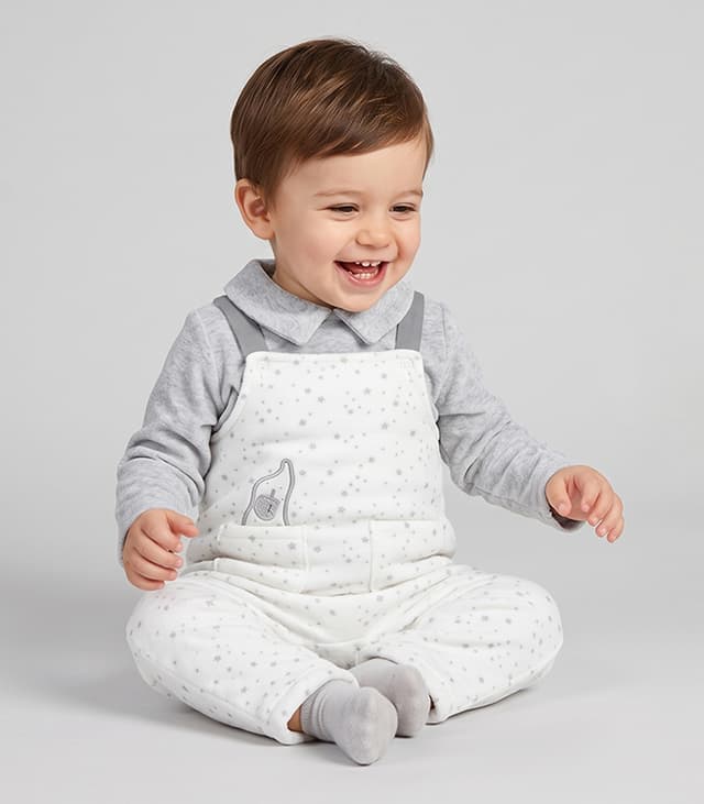 Star Print Long Sleeves Clothing Set thumbnail 1