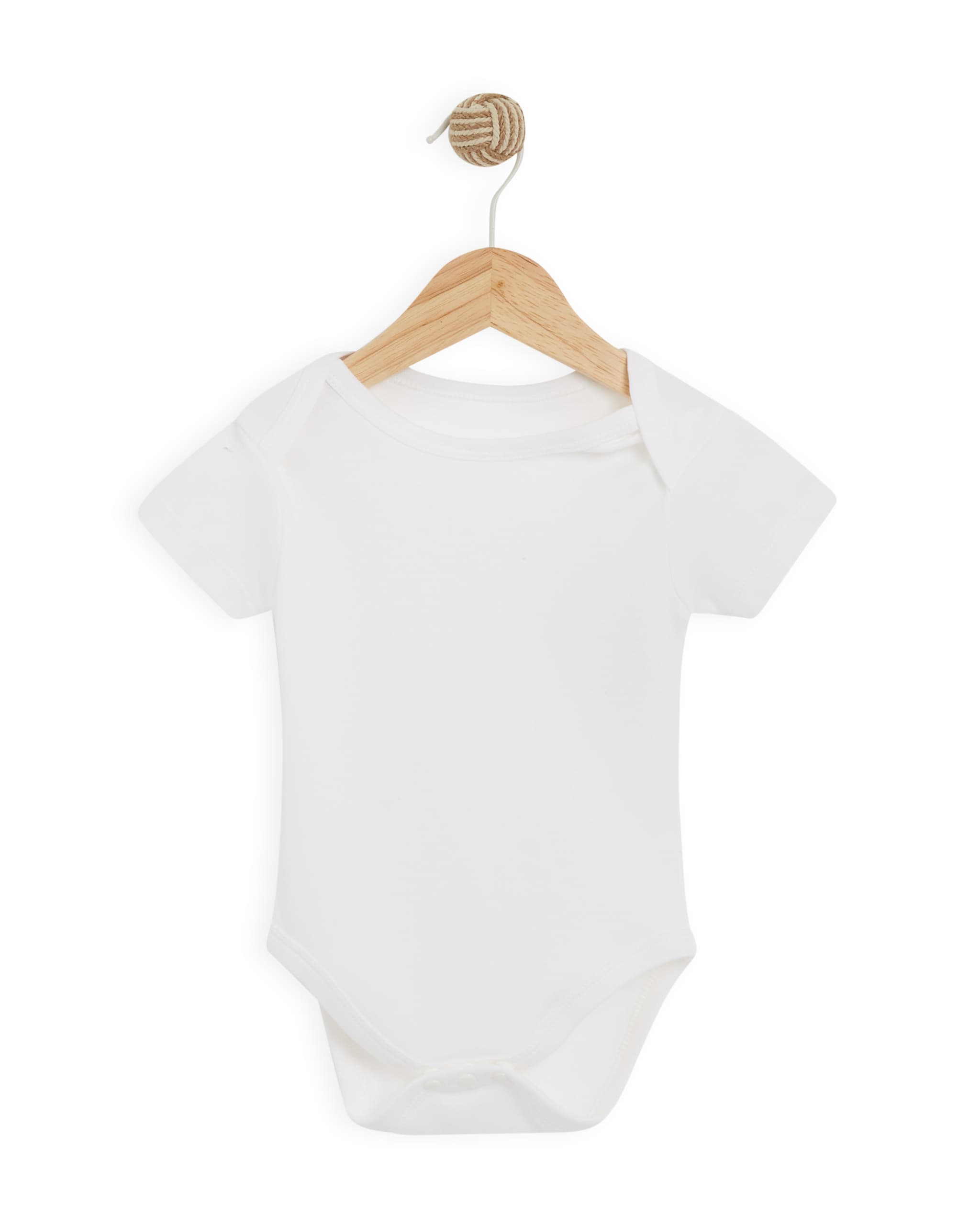 Solid Short Sleeves Onesie