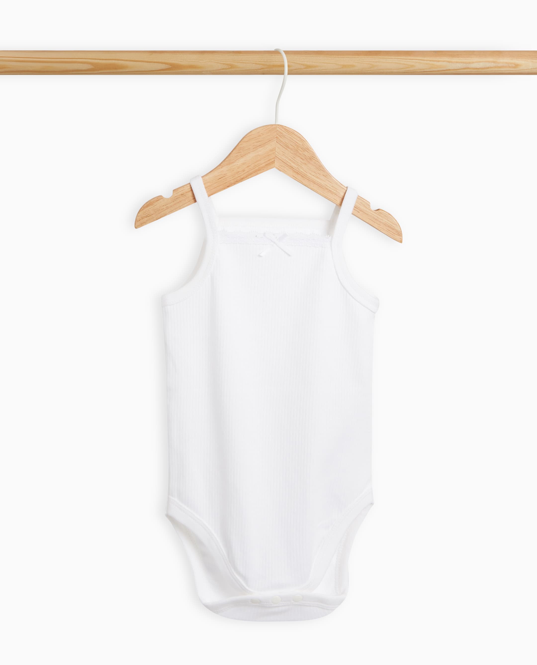 Ribbed Strappy Bodysuit