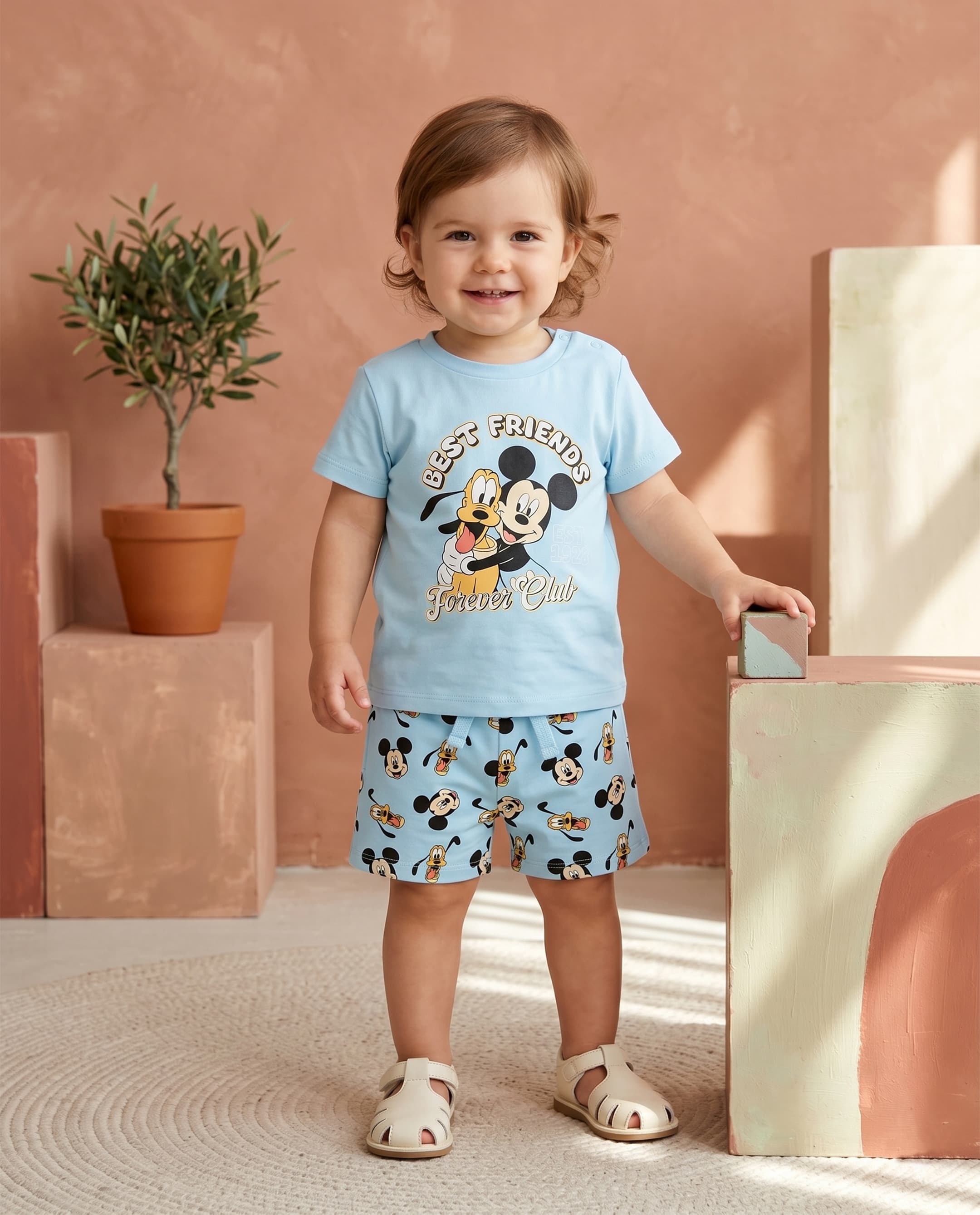 Short Sleeves Short Set