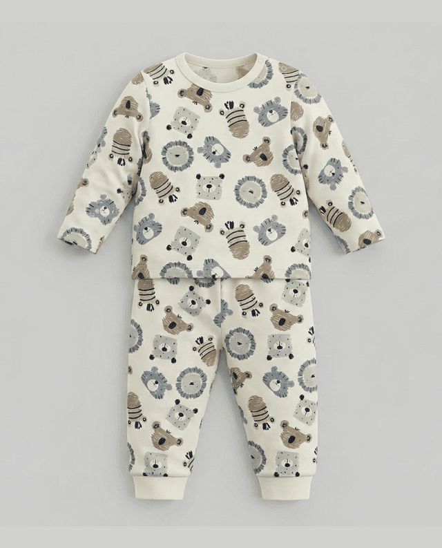 Printed Long Sleeves Epp Pyjama Set thumbnail 4