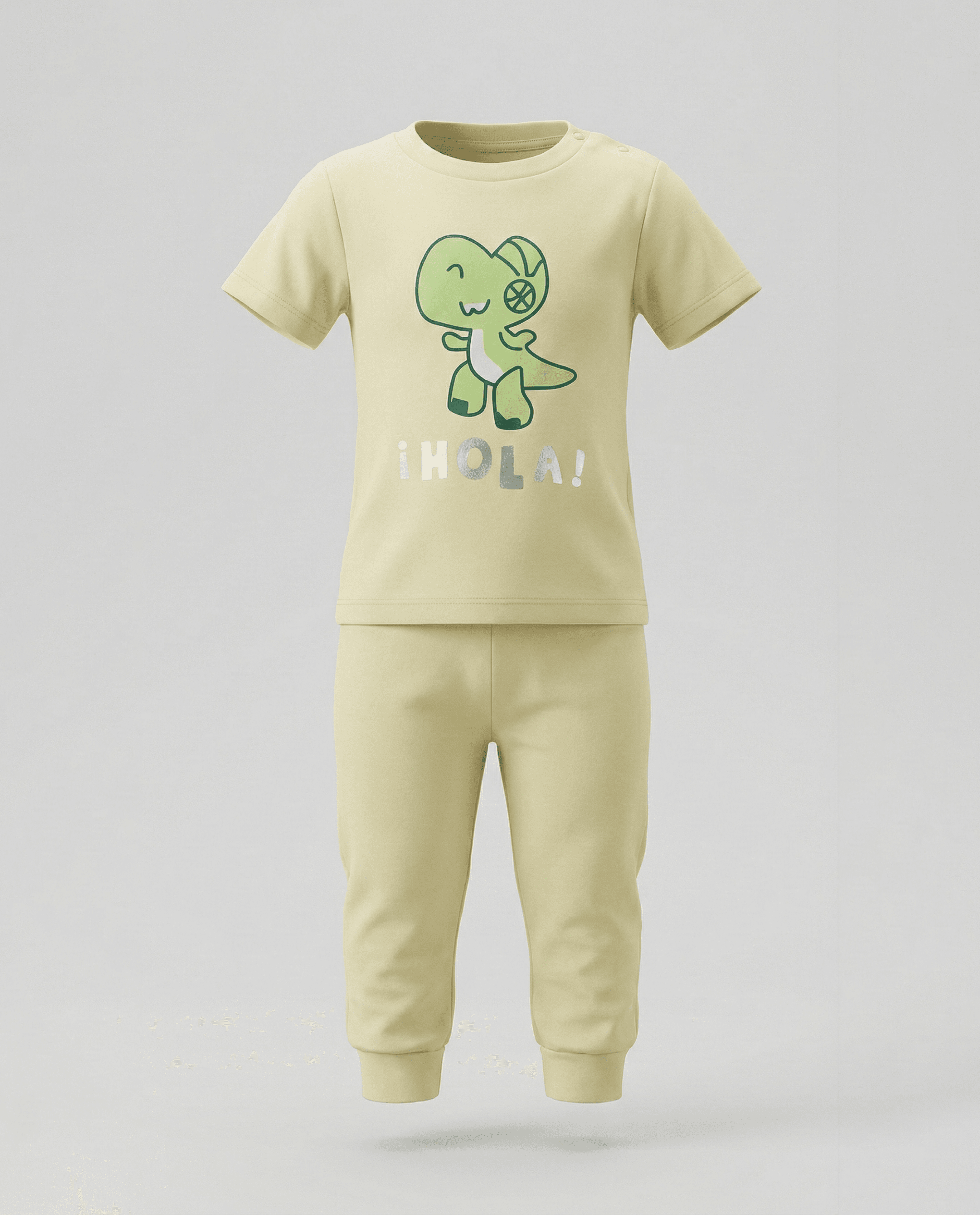 Printed Short Sleeves Pyjama Set thumbnail 7