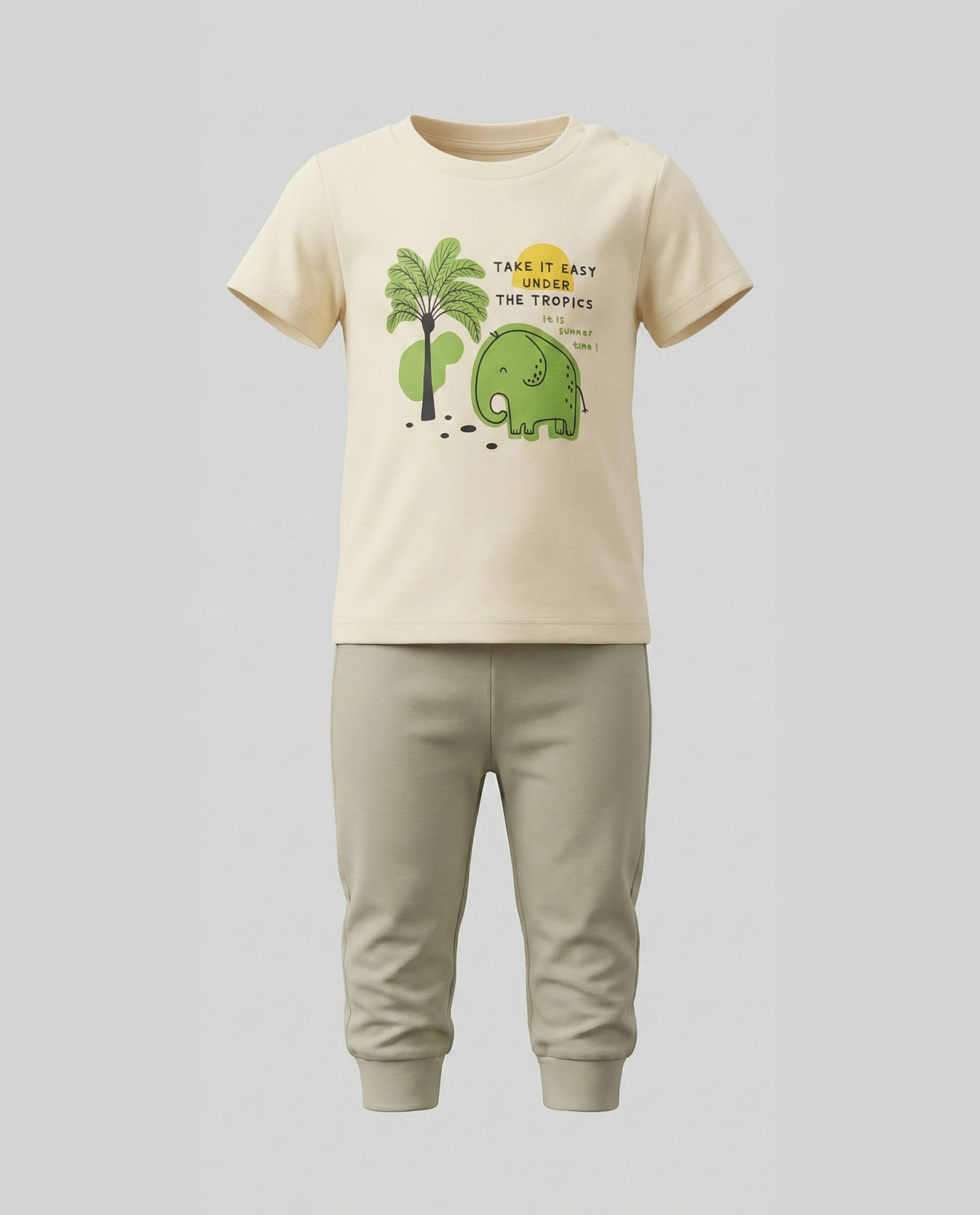 Graphic Short Sleeves Pyjama Set thumbnail 2