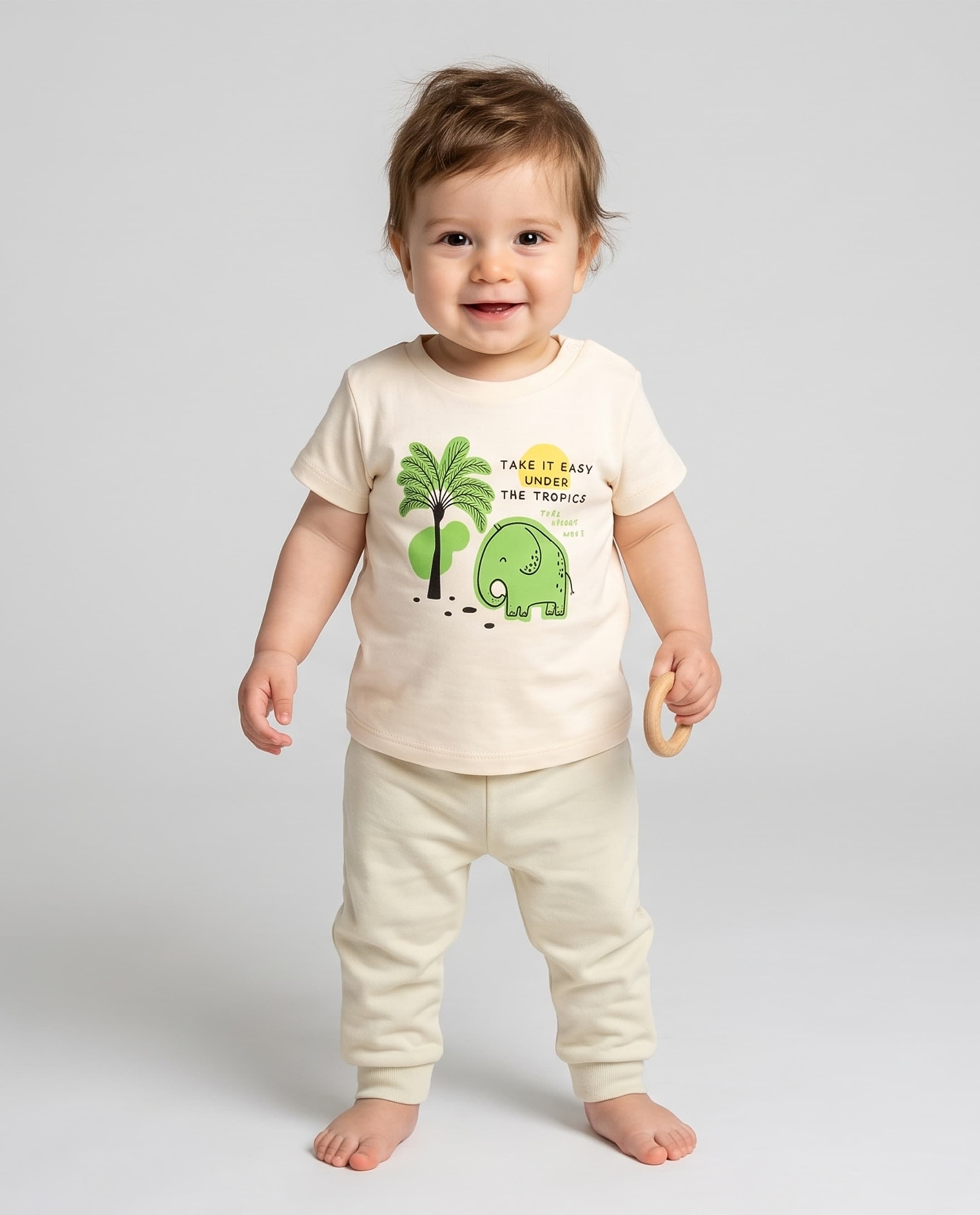 Graphic Short Sleeves Pyjama Set thumbnail 3