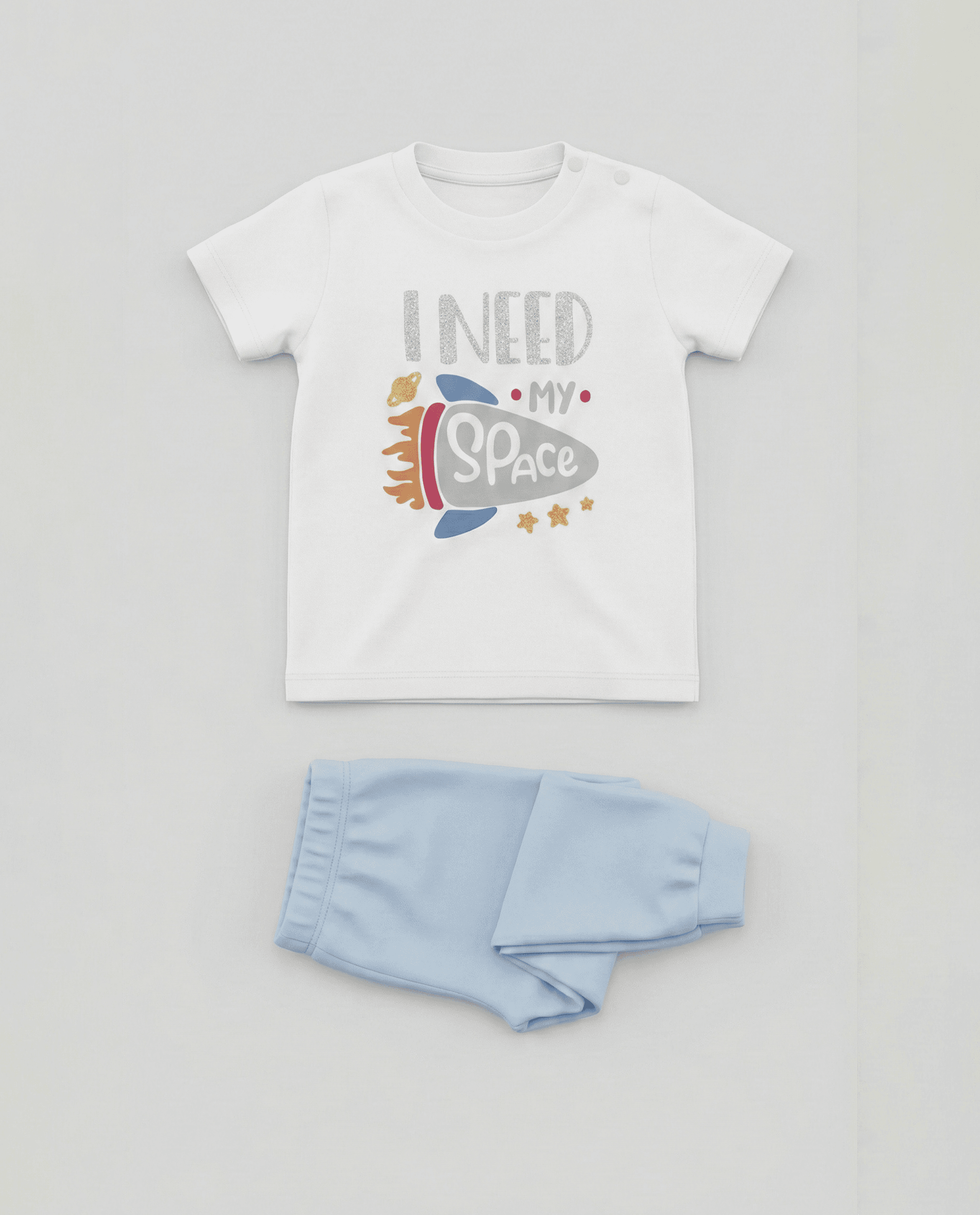 Printed Short Sleeves Pyjama Set thumbnail 3