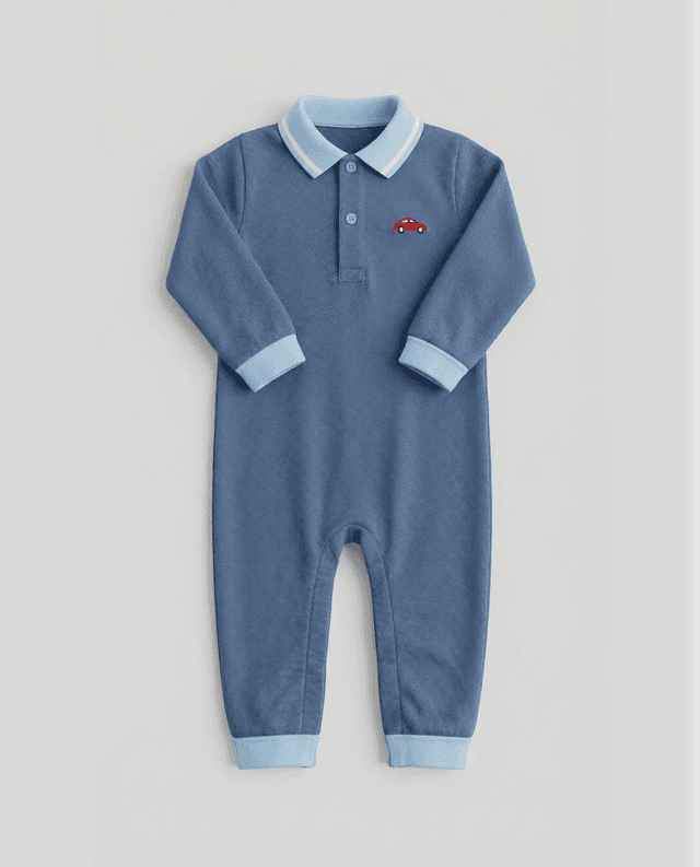 Printed Long Sleeves Sleepsuit thumbnail 3