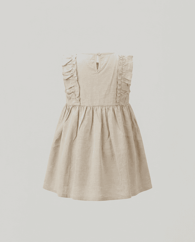 Textured Short Sleeves Dress thumbnail 2