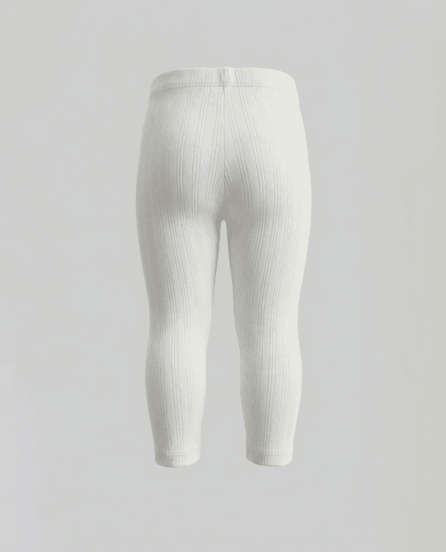 Ribbed Elastic Waist Leggings thumbnail 2