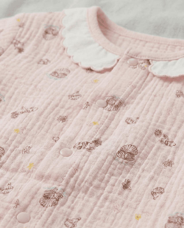 Babies and More Short Sleeves Short Set - Pink thumbnail 4