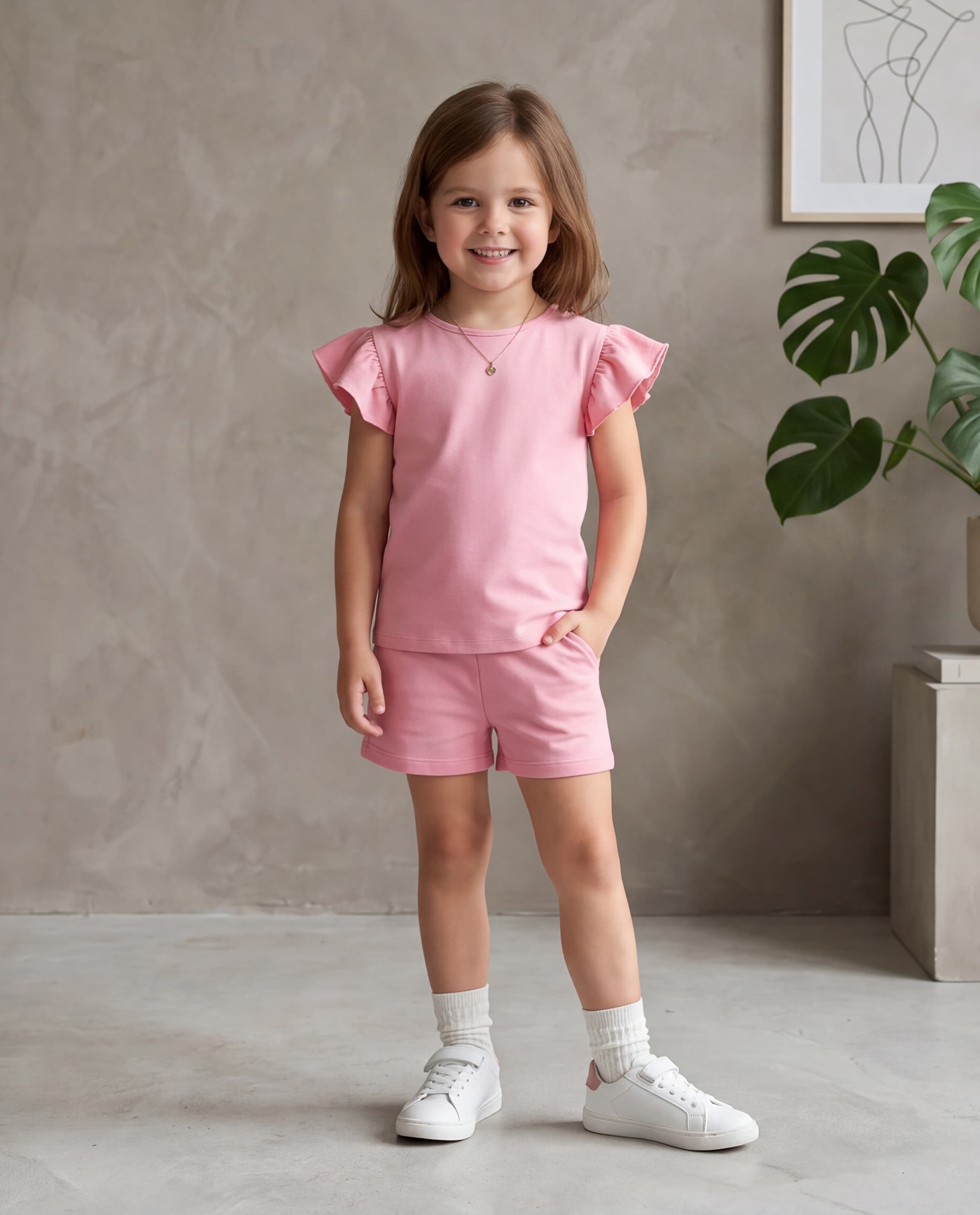 Short Sleeves Short Set