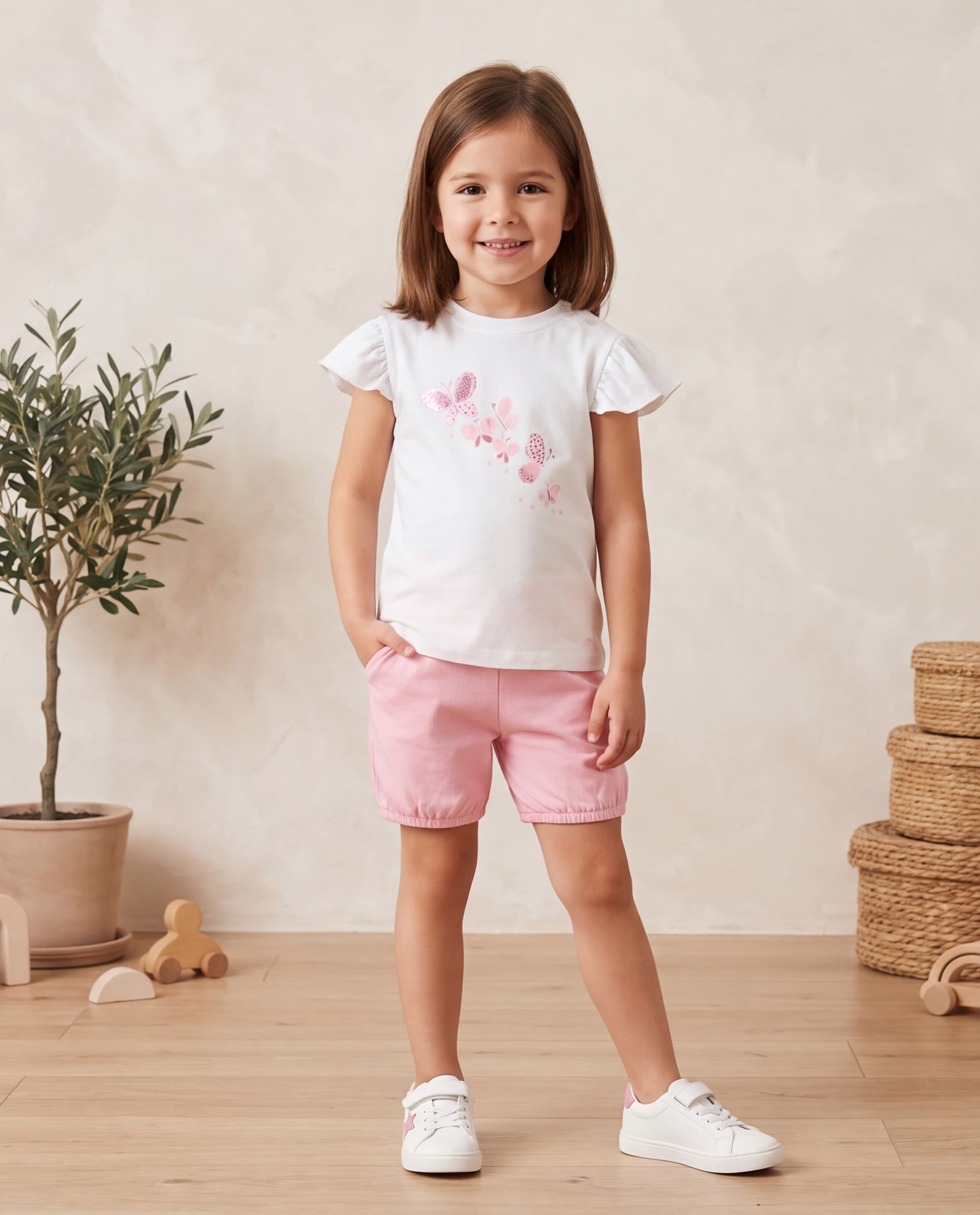 Short Sleeves Short Set