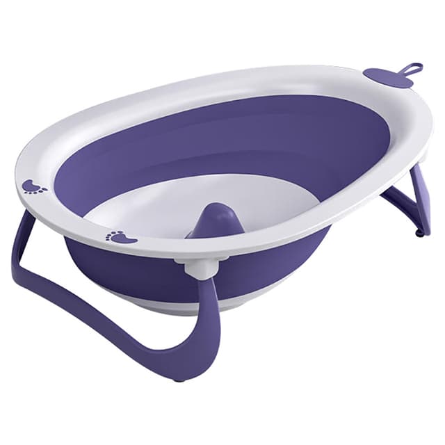 Bumble & Bird - Egg-Shape Style Foldable Bathtub Blue thumbnail 1