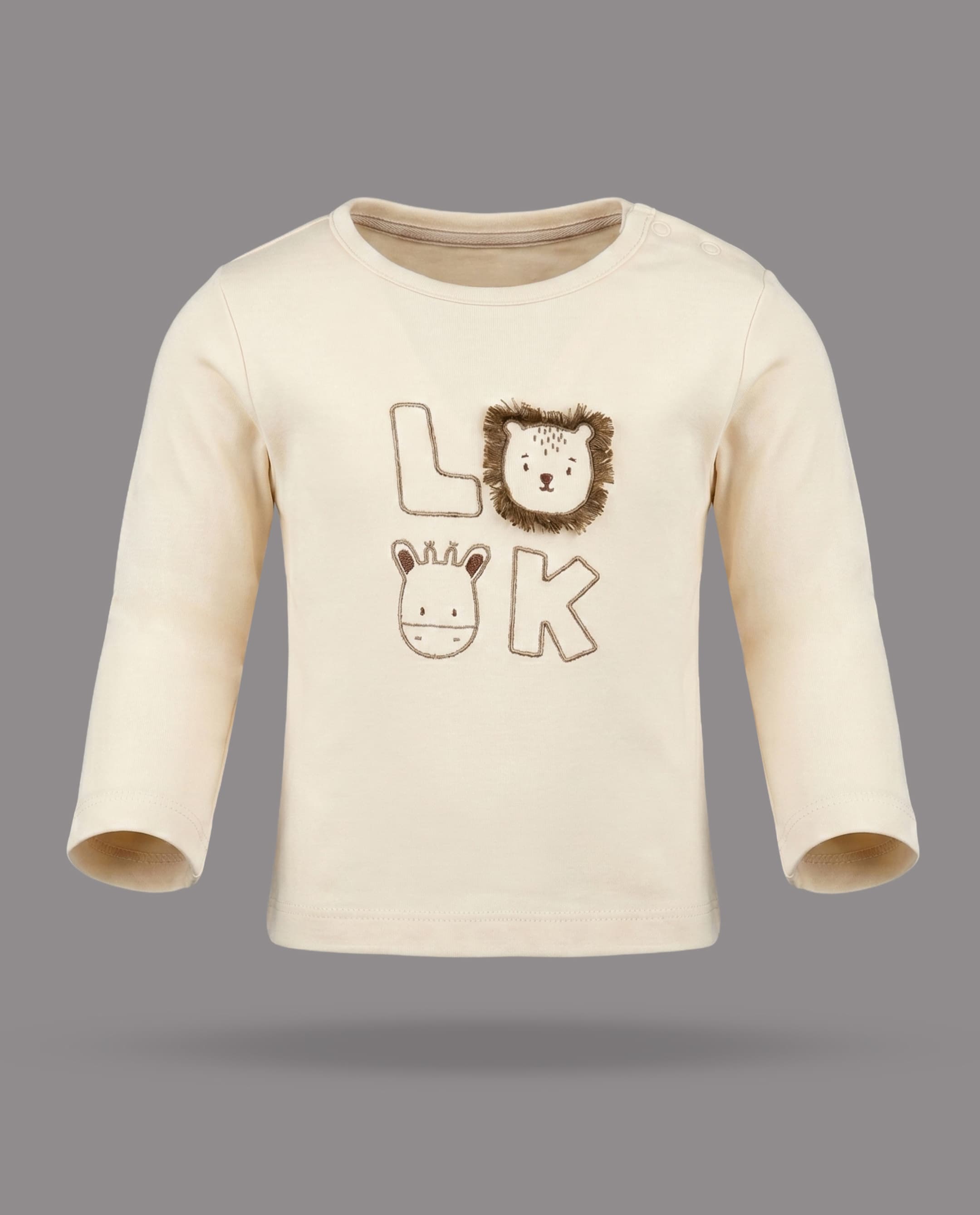 Long Sleeves Applique Pyjama Set thumbnail 4