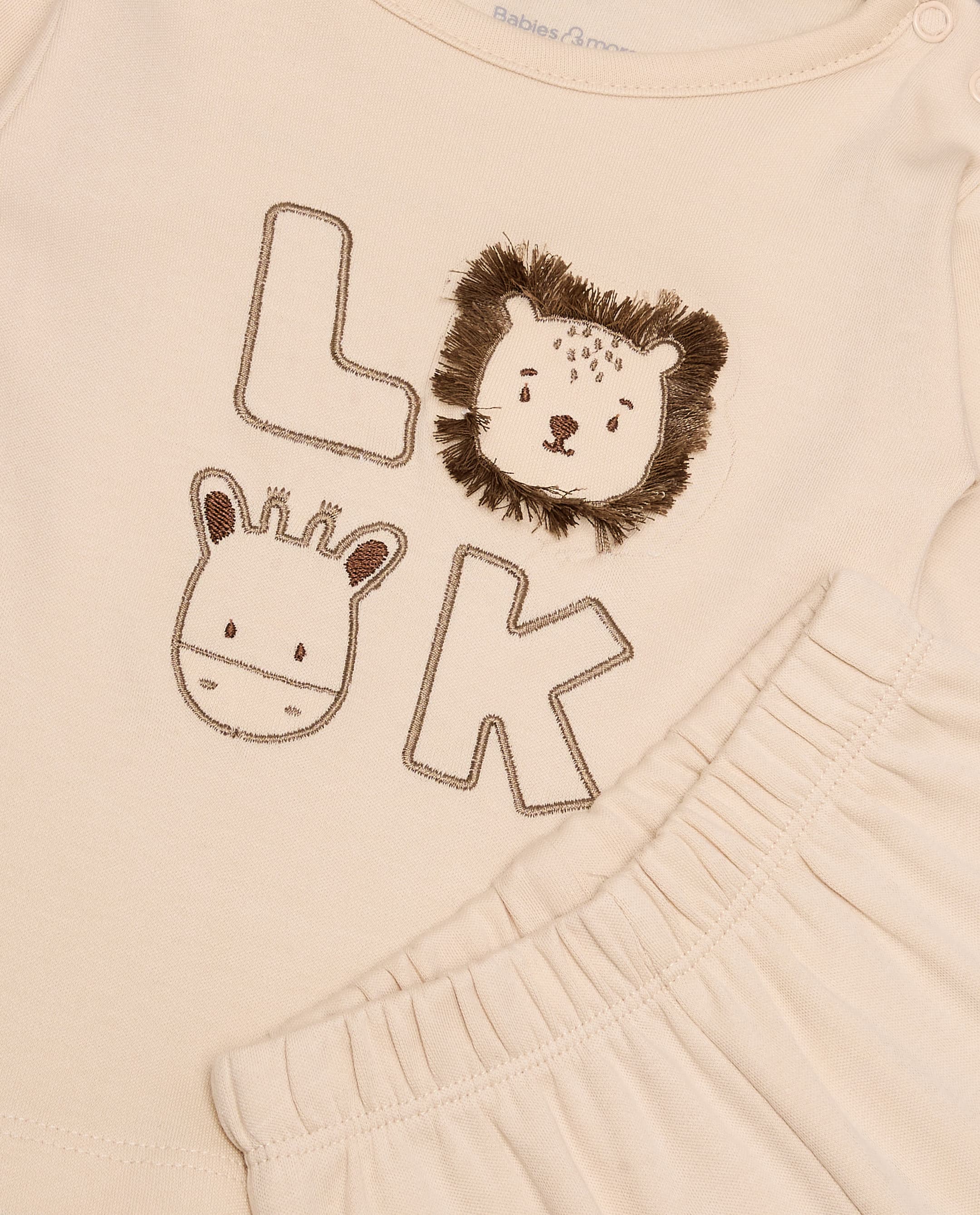 Long Sleeves Applique Pyjama Set thumbnail 8