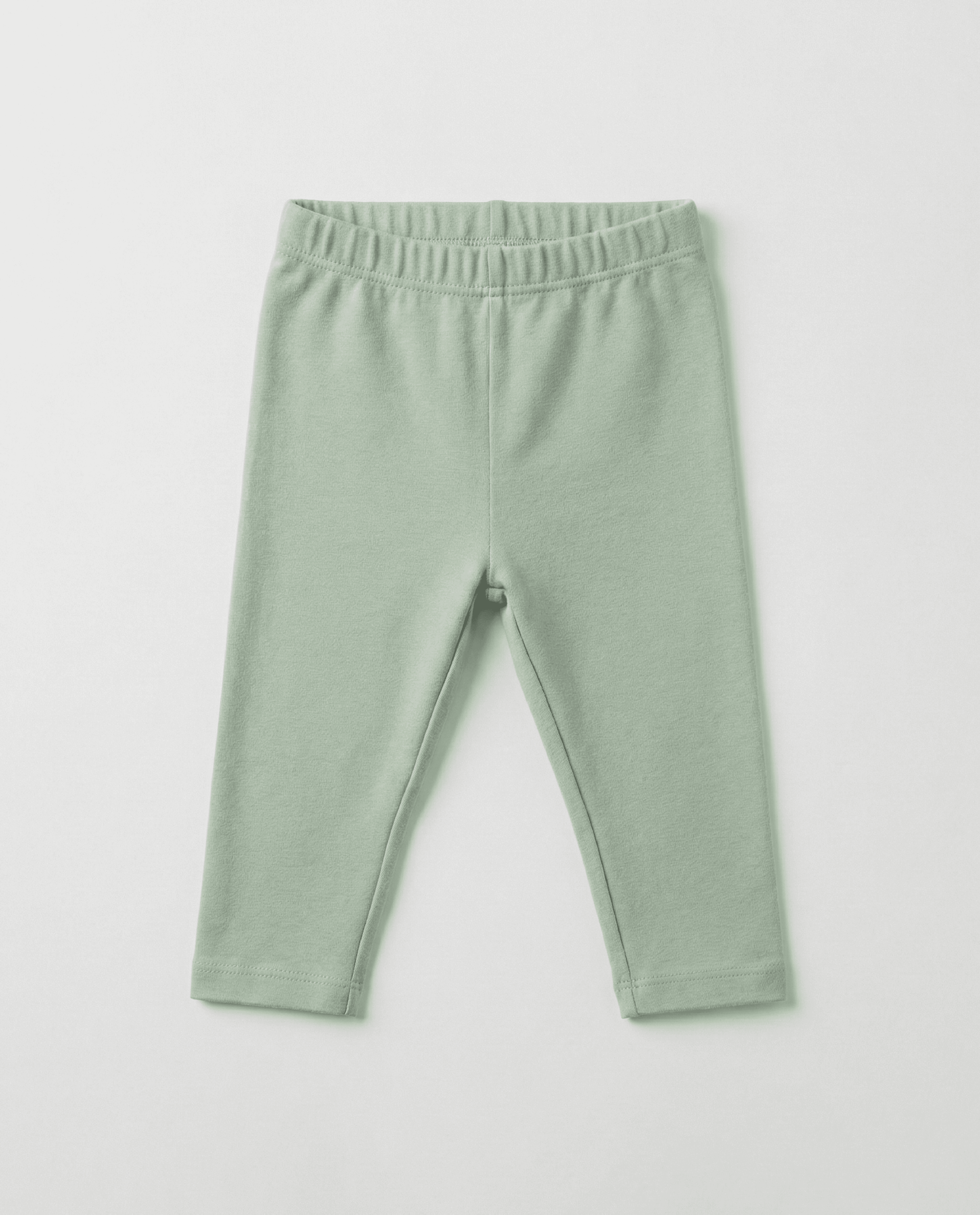 Pack of 3 Solid Elastic Waist Leggings