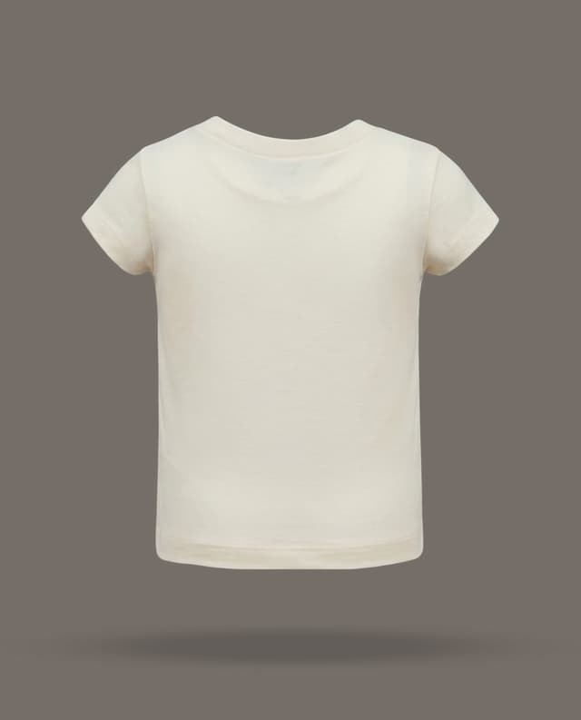 Bunny Print T-Shirt with Crew Neck and Short Sleeves thumbnail 4