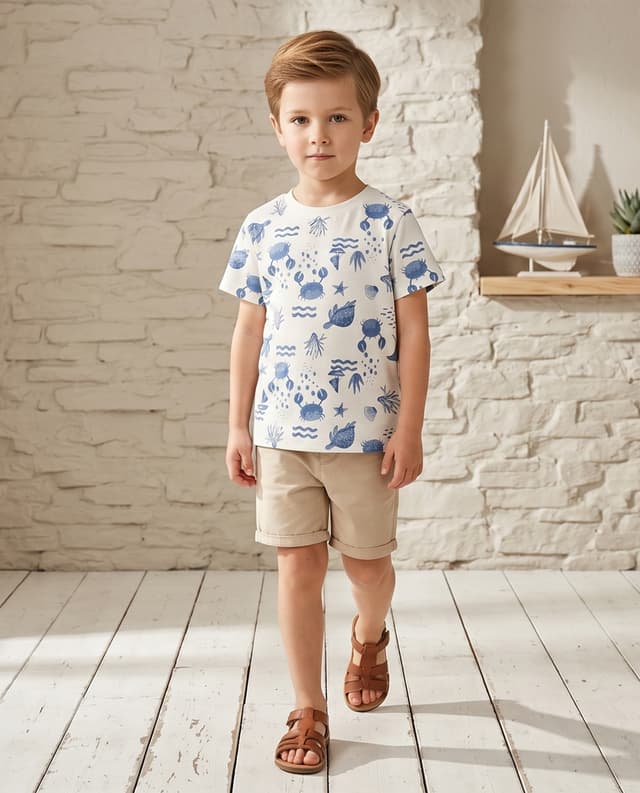 3 Pack Printed Short Sleeves T-Shirts thumbnail 3