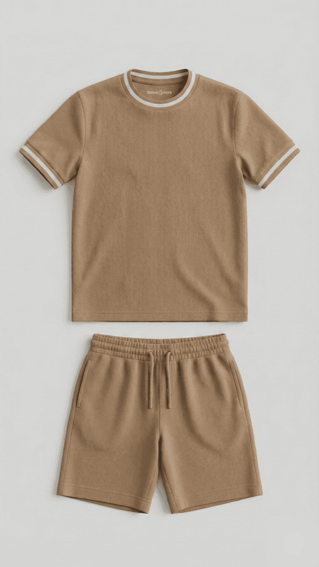 Babies and More Short Set - Navy Blue thumbnail 1