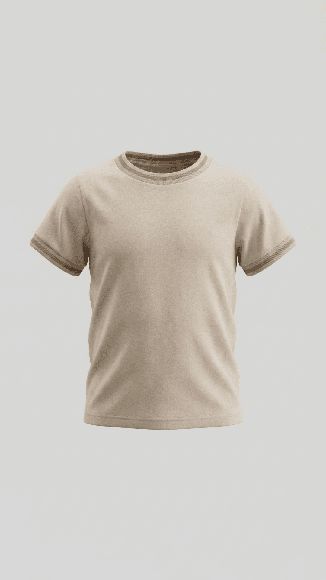 Solid Crew Neck Top & Shorts Set thumbnail 3