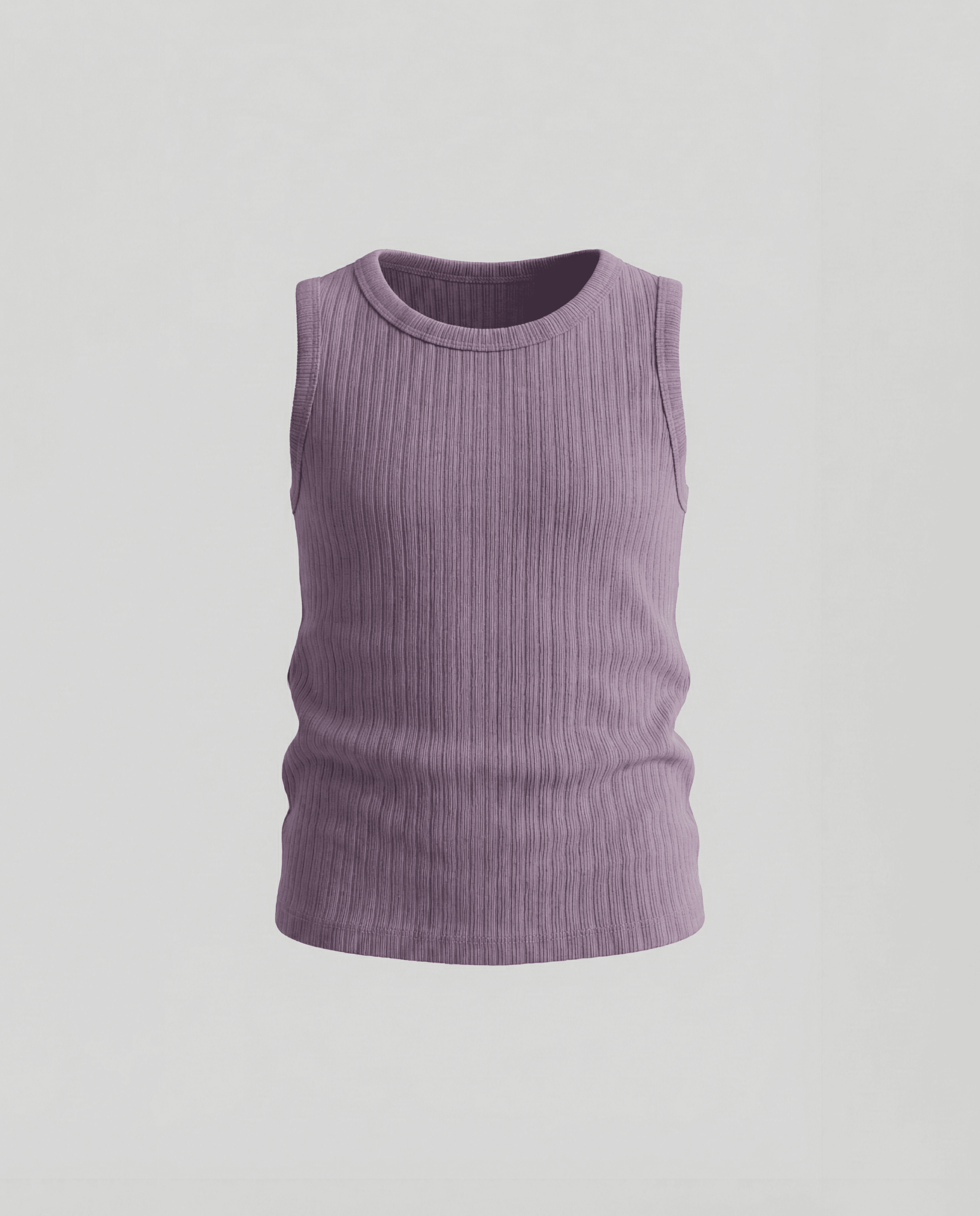 Ribbed Crew Neck Co-Ord Set