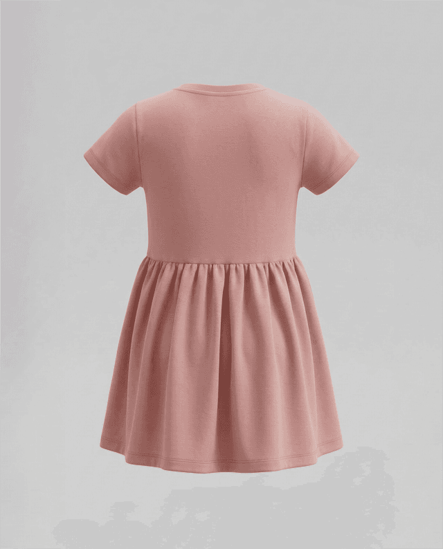 Embroidered Short Sleeves Dress thumbnail 2