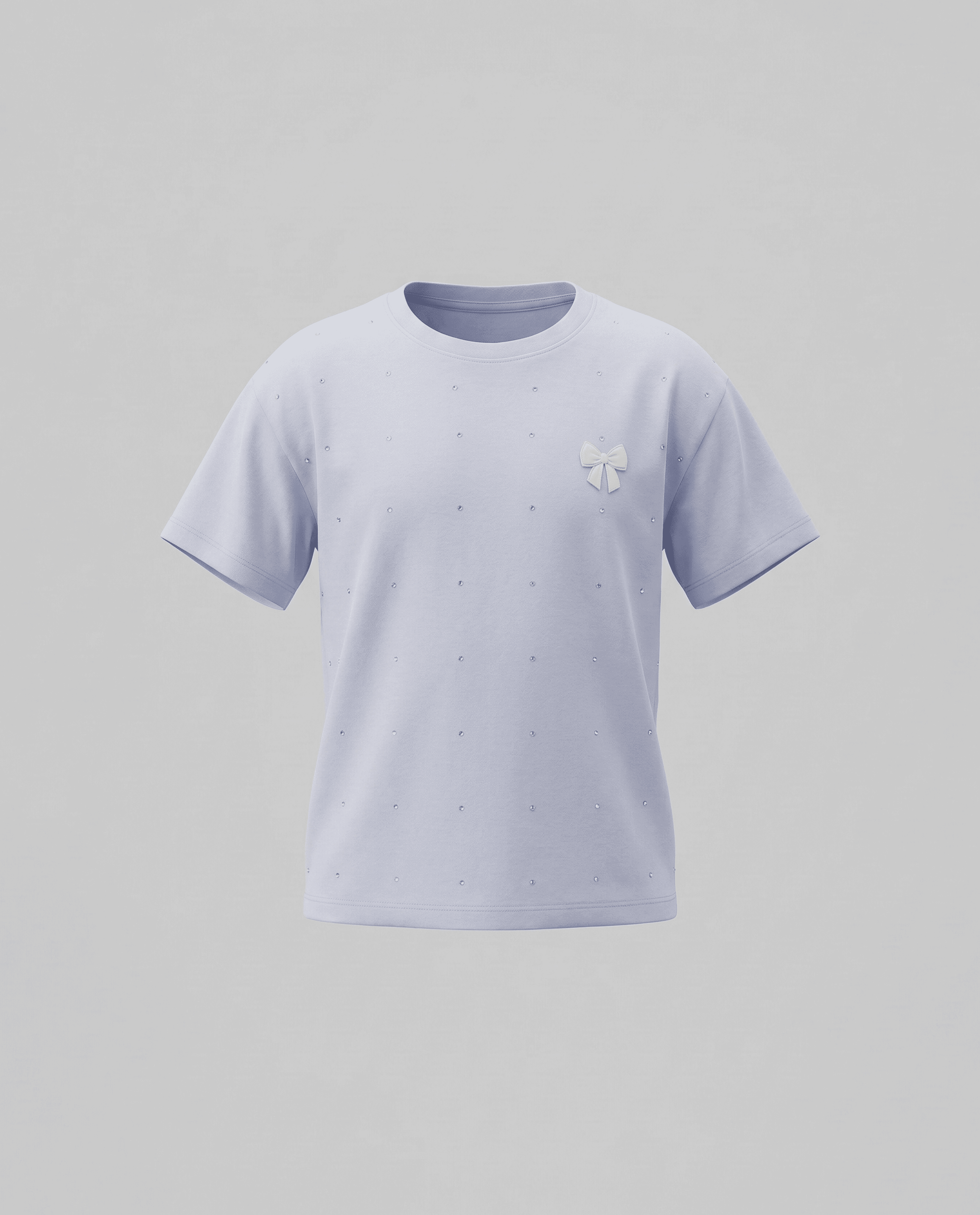 Bow Detail Short Sleeves T-Shirt