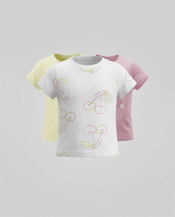 Babies & more 3Pack Short Sleeves T-Shirt