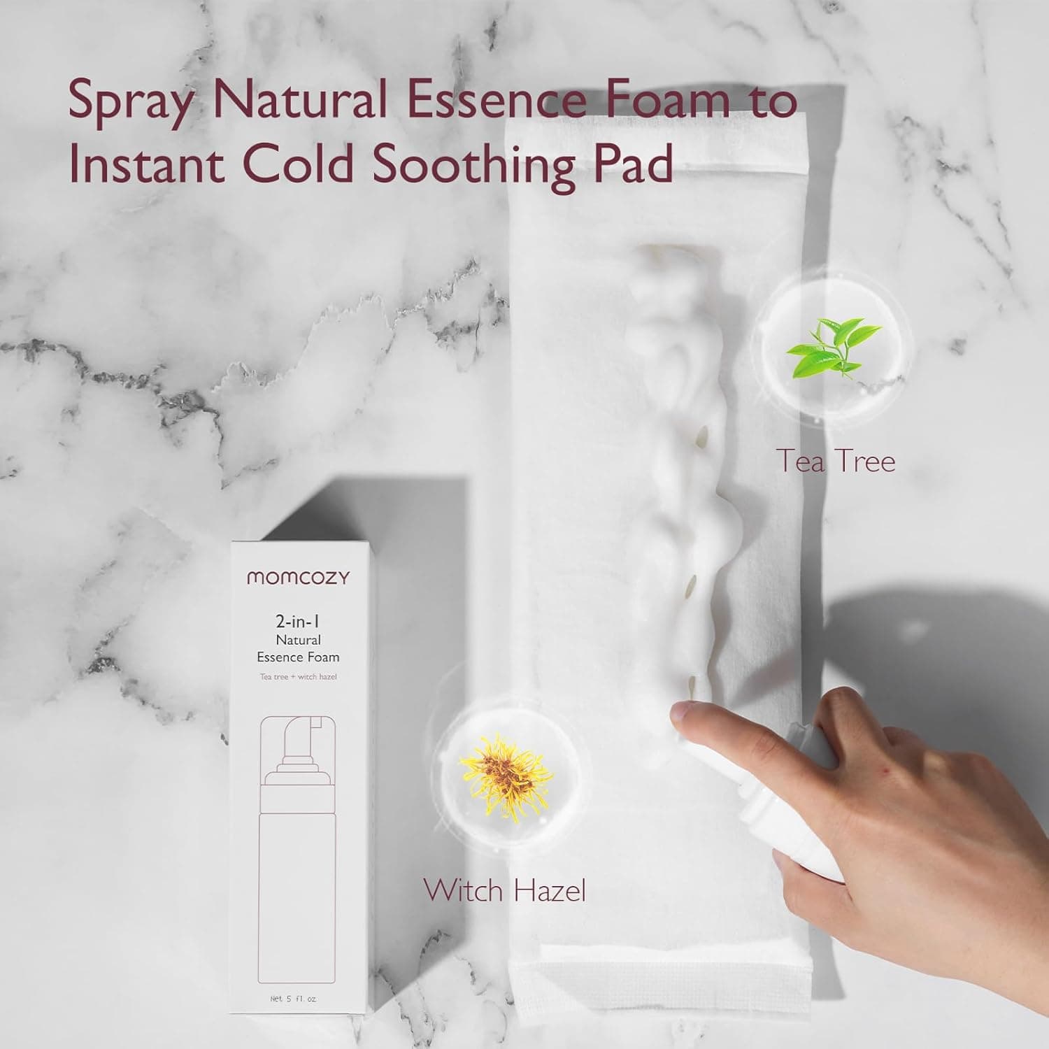 Momcozy 2-in-1 Natural Essence Foam - 150ml