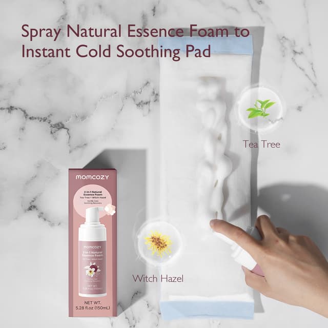 Momcozy 2-in-1 Natural Essence Foam - 150ml thumbnail 2
