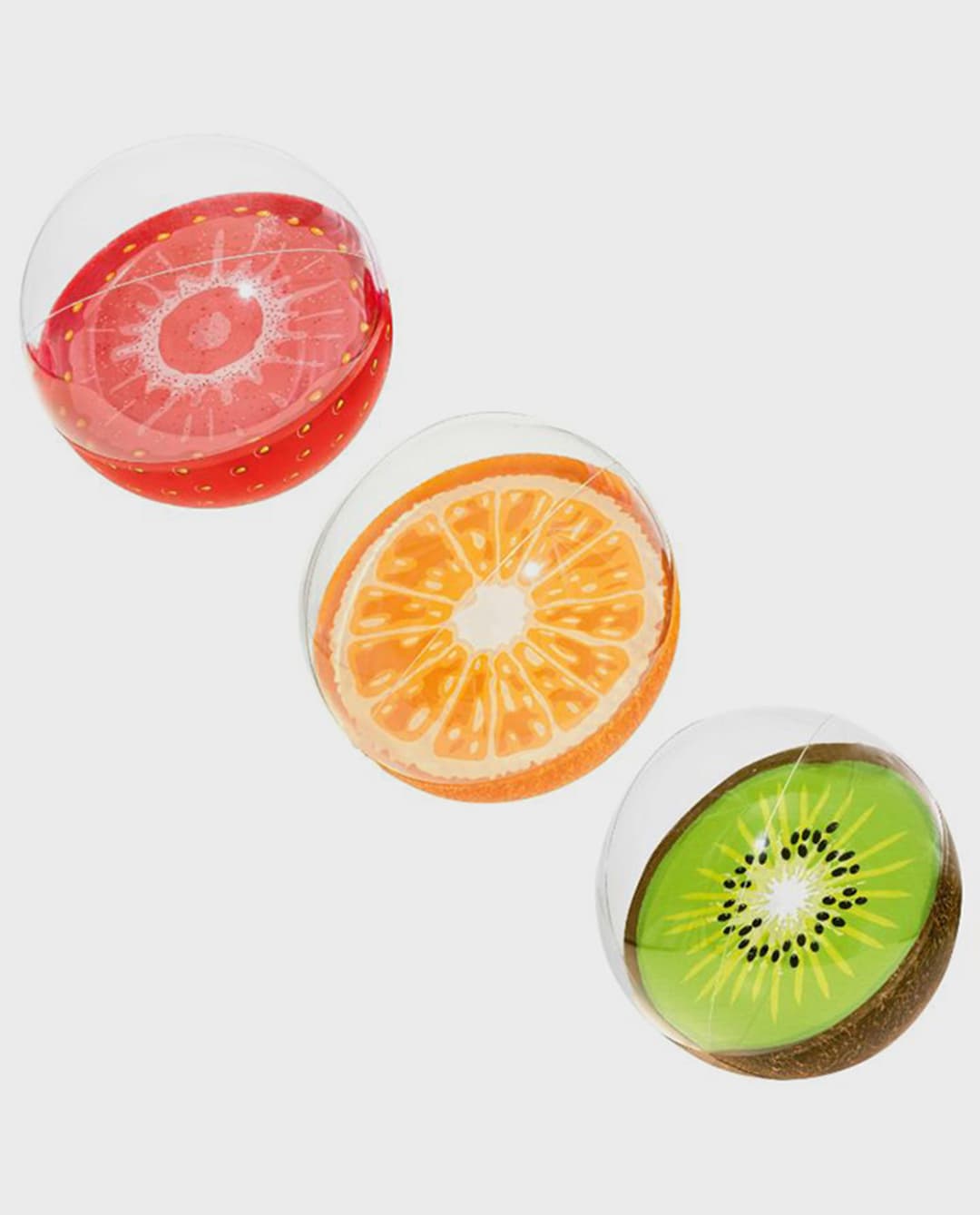 Bestway Beach Ball Fruit Assorted46Cm - Multicolor
