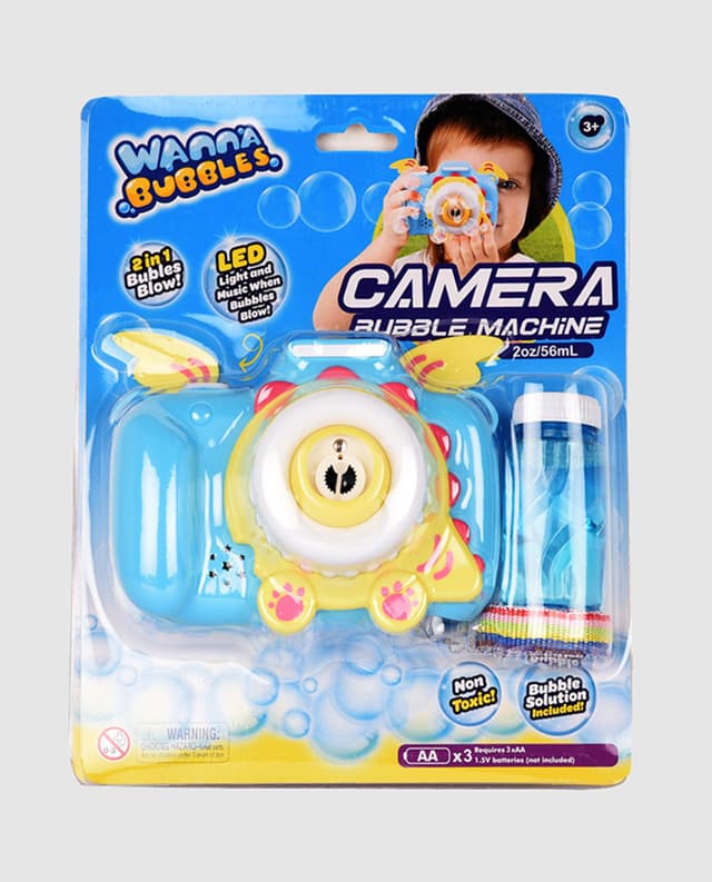 Wanna Bubbles, Camera Bubble Machine - Multicolor thumbnail 3