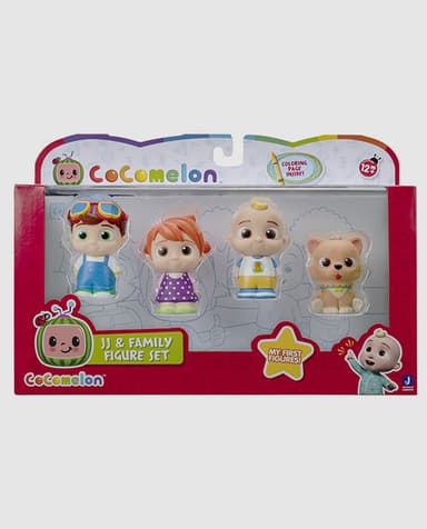 Cocomelon Jj And Family 4 Figure Pack - Multicolor thumbnail 2