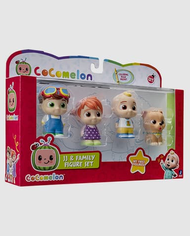 Cocomelon Jj And Family 4 Figure Pack - Multicolor thumbnail 4