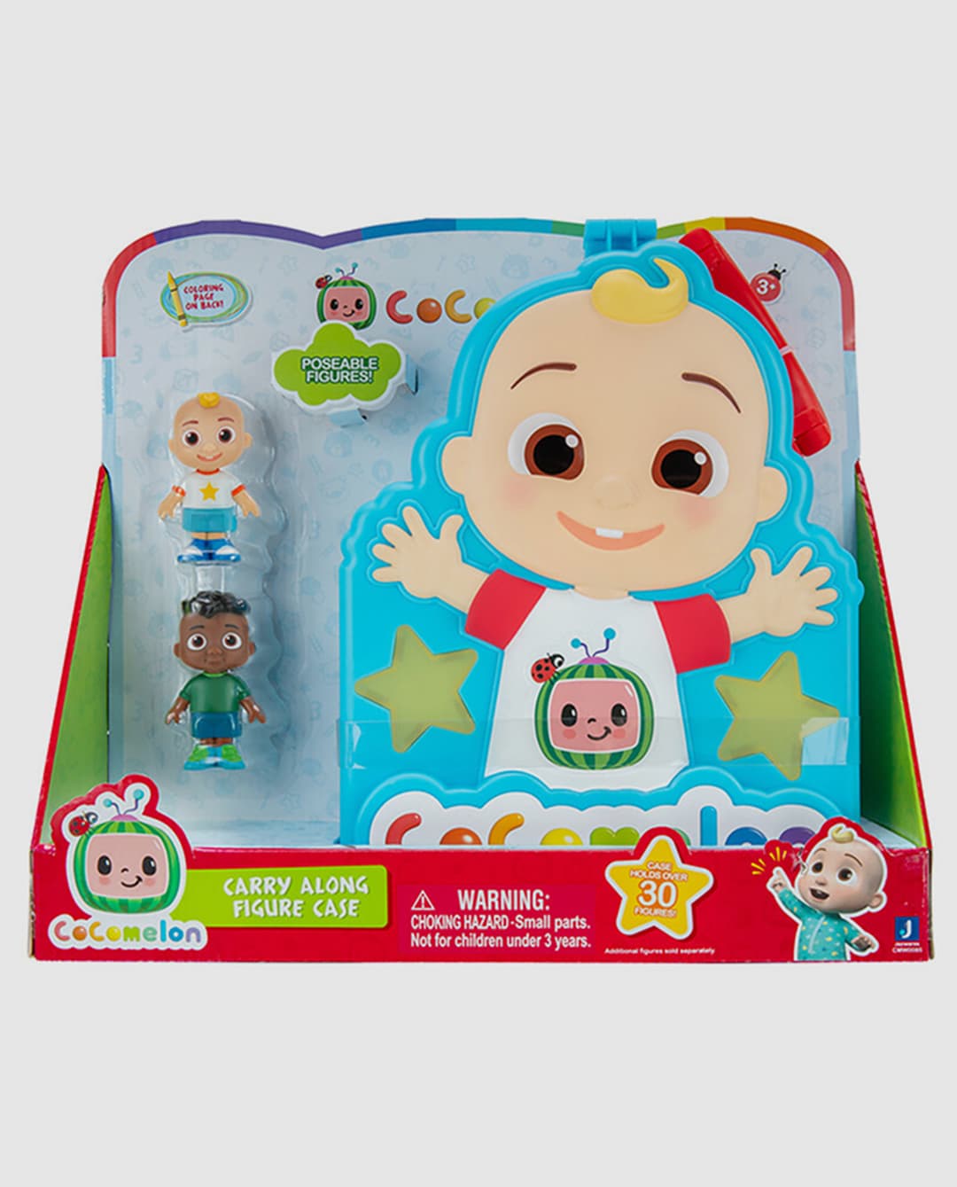 Cocomelon Carrying Figure Case - Multicolor