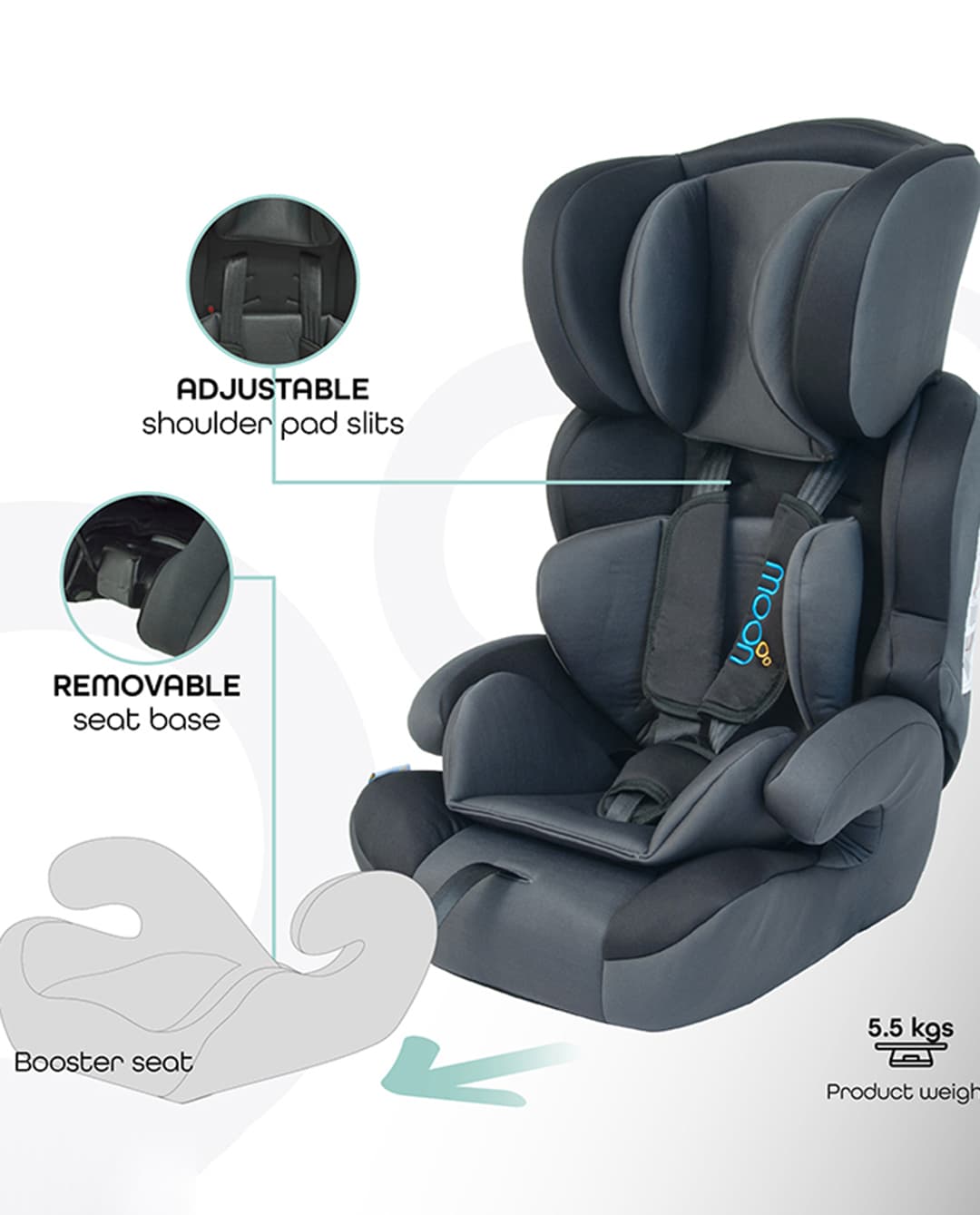 Moon Tolo-Baby/Kids Car Seat