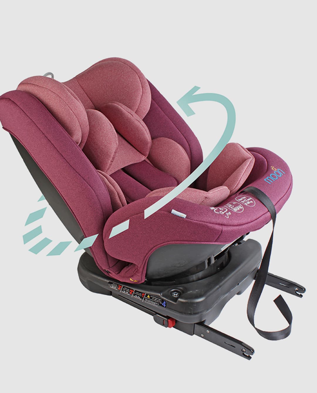Moon Rover - Car Seat Group:0+ - Multicolor