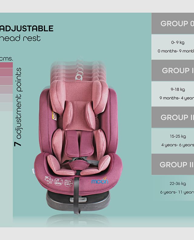 Moon Rover - Car Seat Group:0+ - Multicolor thumbnail 4
