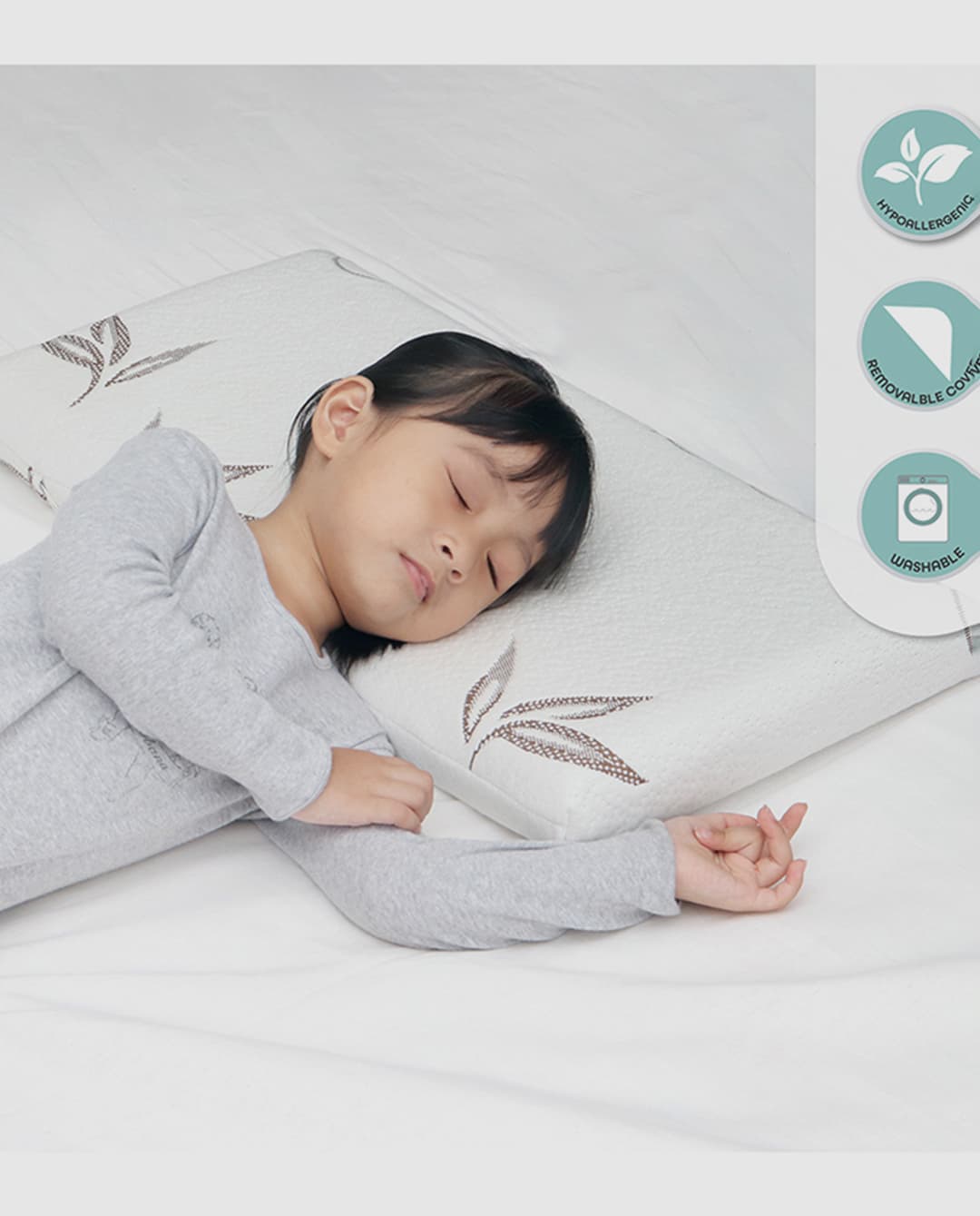 Moon Kids Cotton Pillow With Bamboo Rayon thumbnail 5