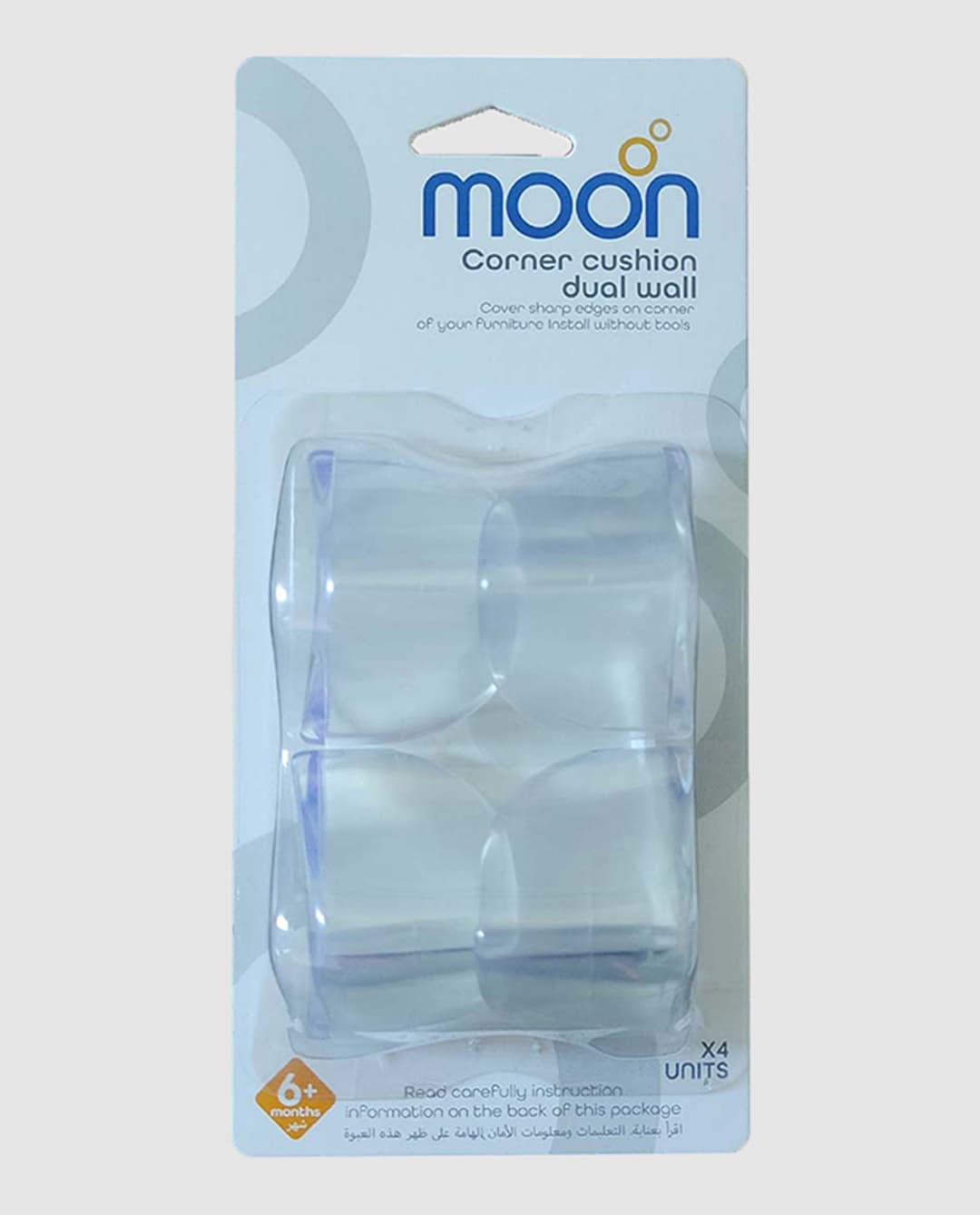 Moon Baby Grow Baby Corner Cushion Dual Wall - Multicolor