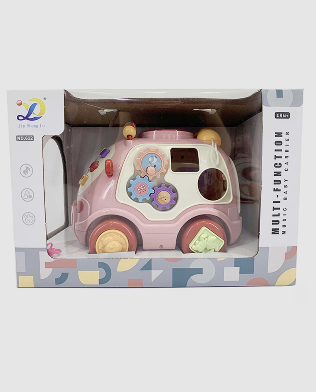 Babies & more - Fun Multifunction Educational Telephone Car - Multicolor