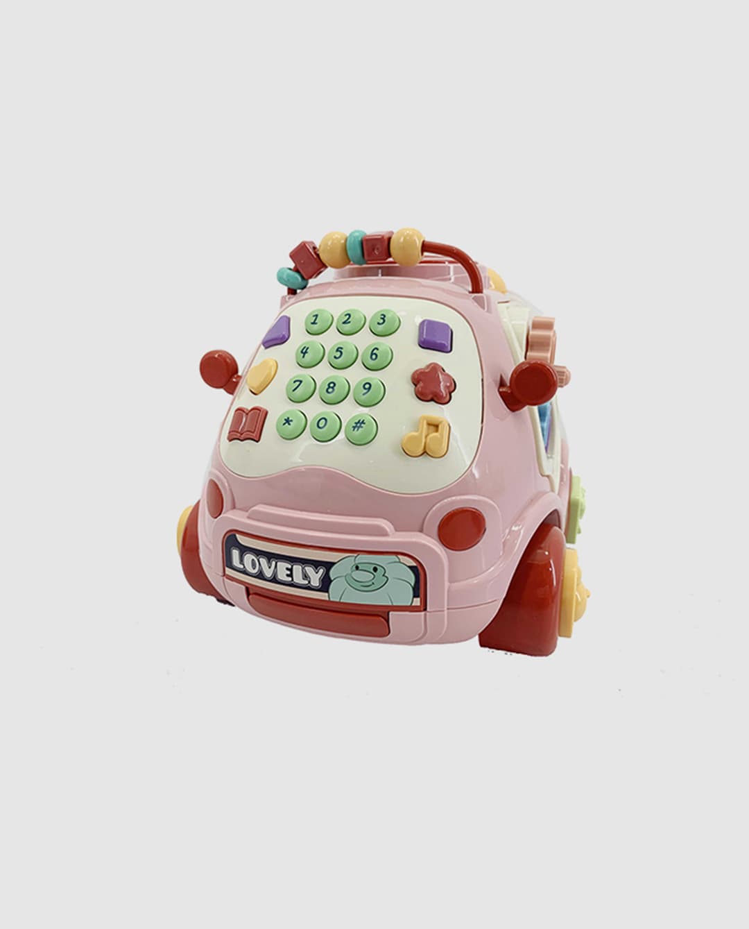 Babies & more - Fun Multifunction Educational Telephone Car - Multicolor