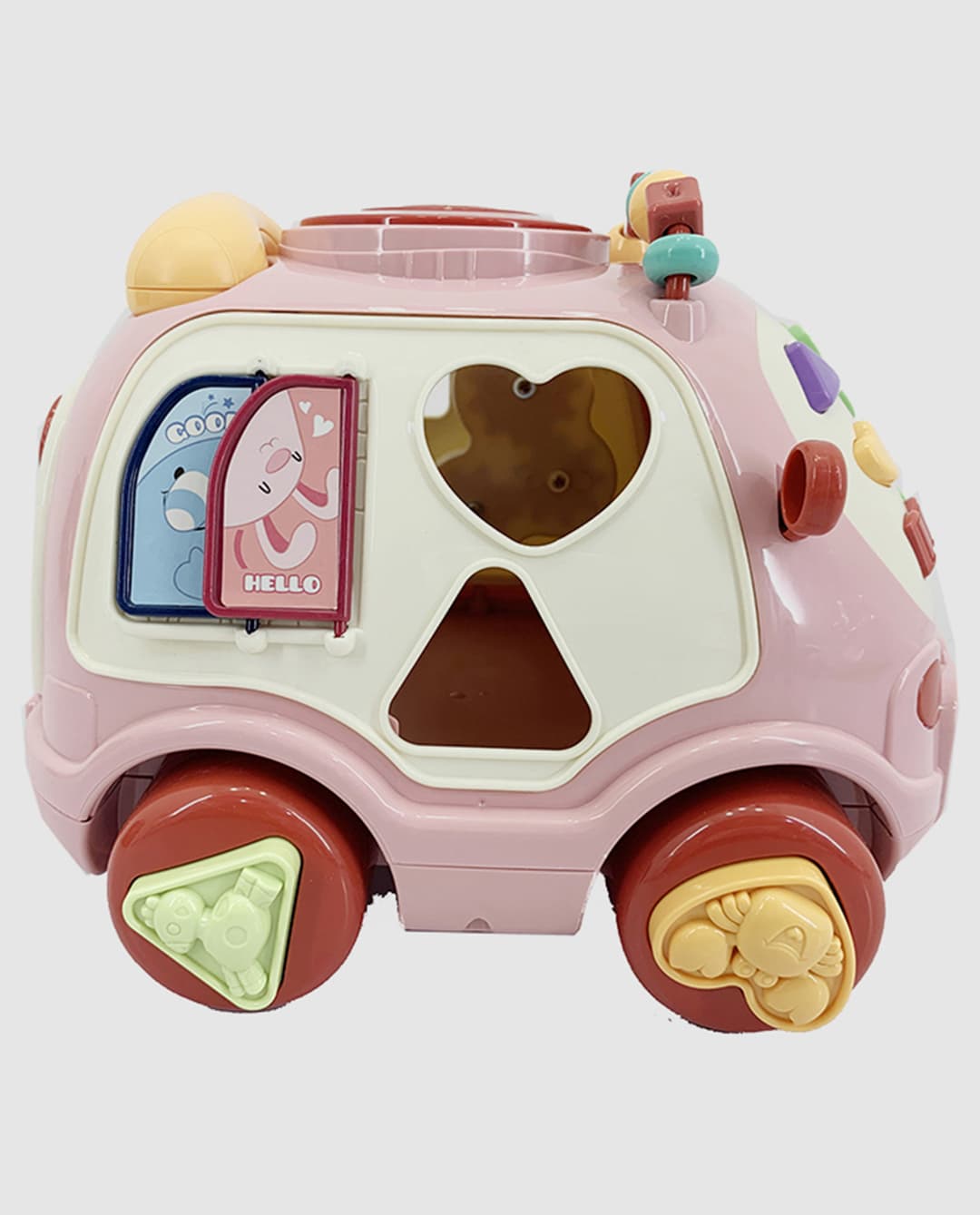 Babies & more - Fun Multifunction Educational Telephone Car - Multicolor