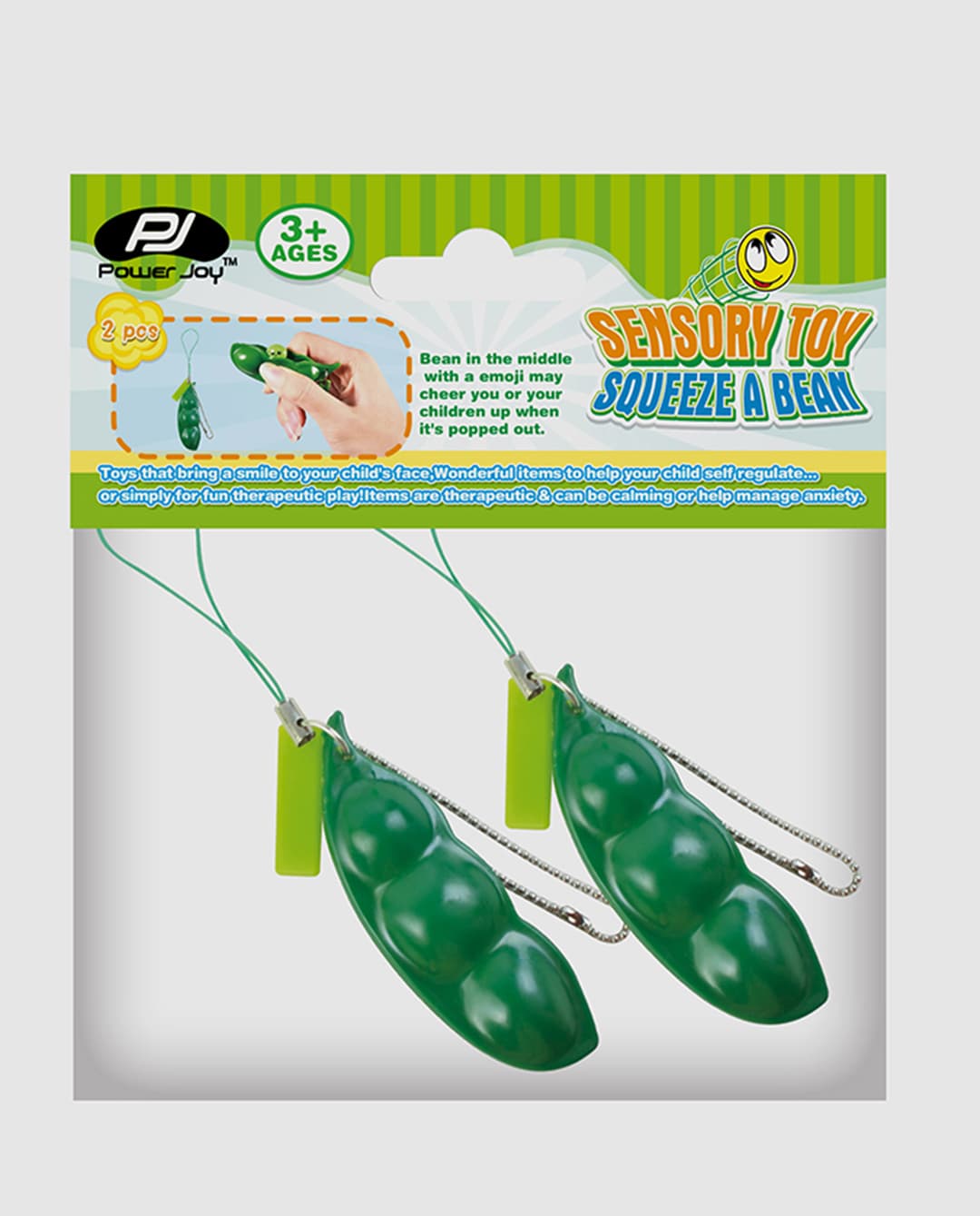 Pjoy Power Joy Sensory Toy Squzeeze A B - Multicolor