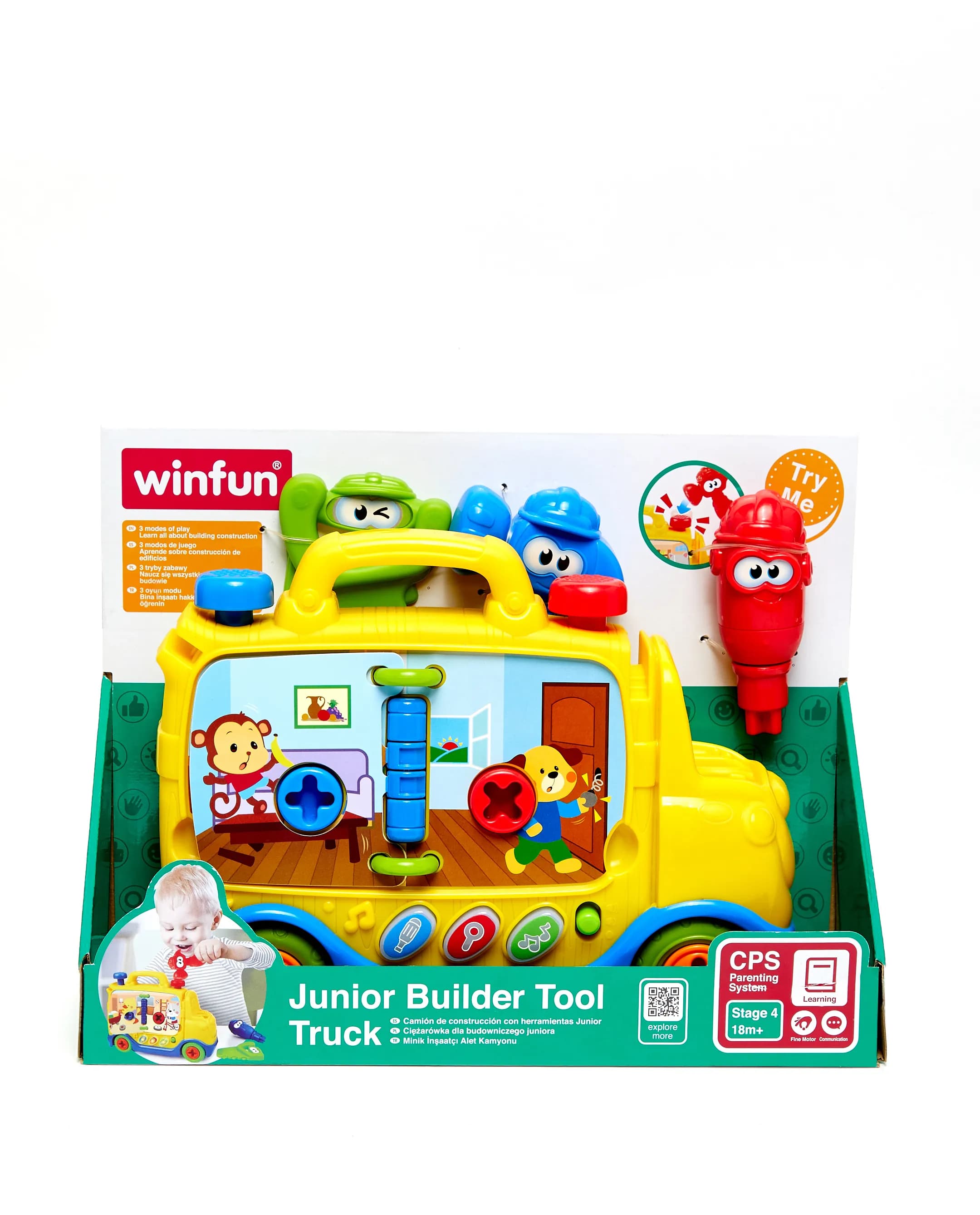 Babies & more Winfun Junior Builder Tool Tru - Multicolor