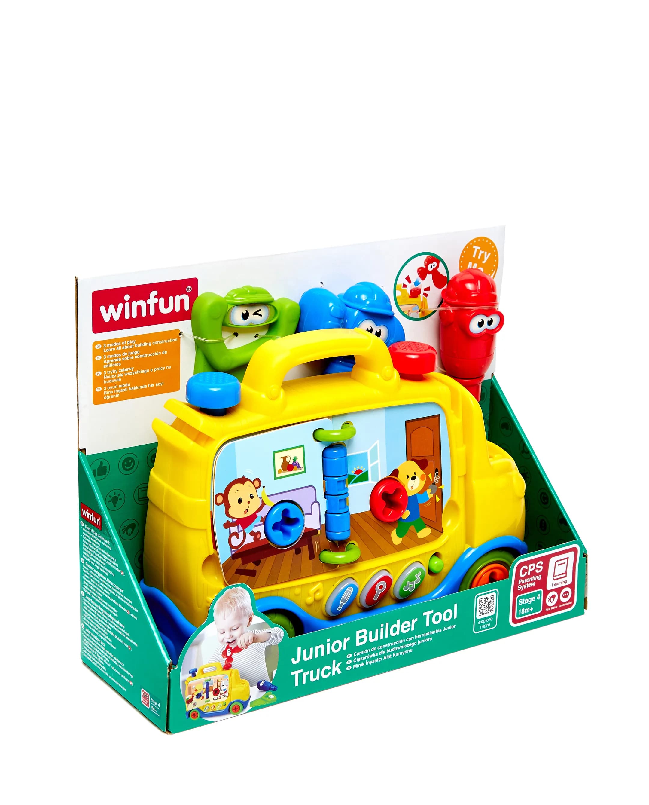 Babies & more Winfun Junior Builder Tool Tru - Multicolor