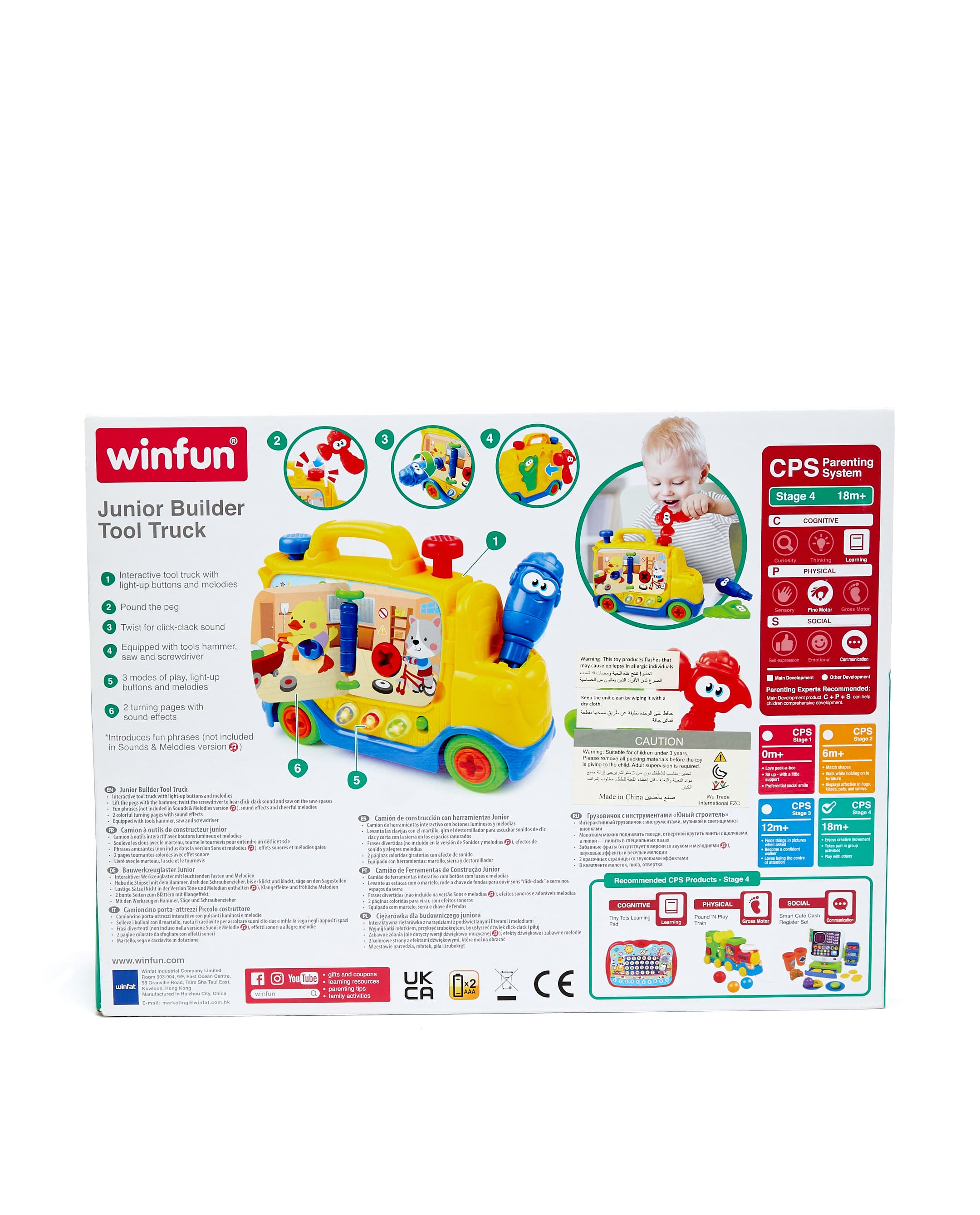 Babies & more Winfun Junior Builder Tool Tru - Multicolor