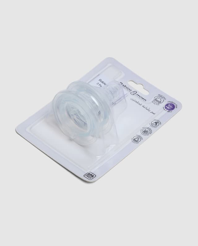 2 PACK WIDE NECK NIPPLE MEDIUM FLOW thumbnail 2