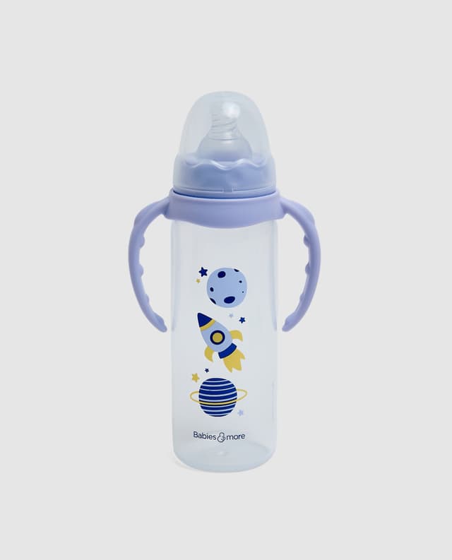 3 PACK 240ML. PP FEEDING BOTTLE WITH HANDLE thumbnail 2