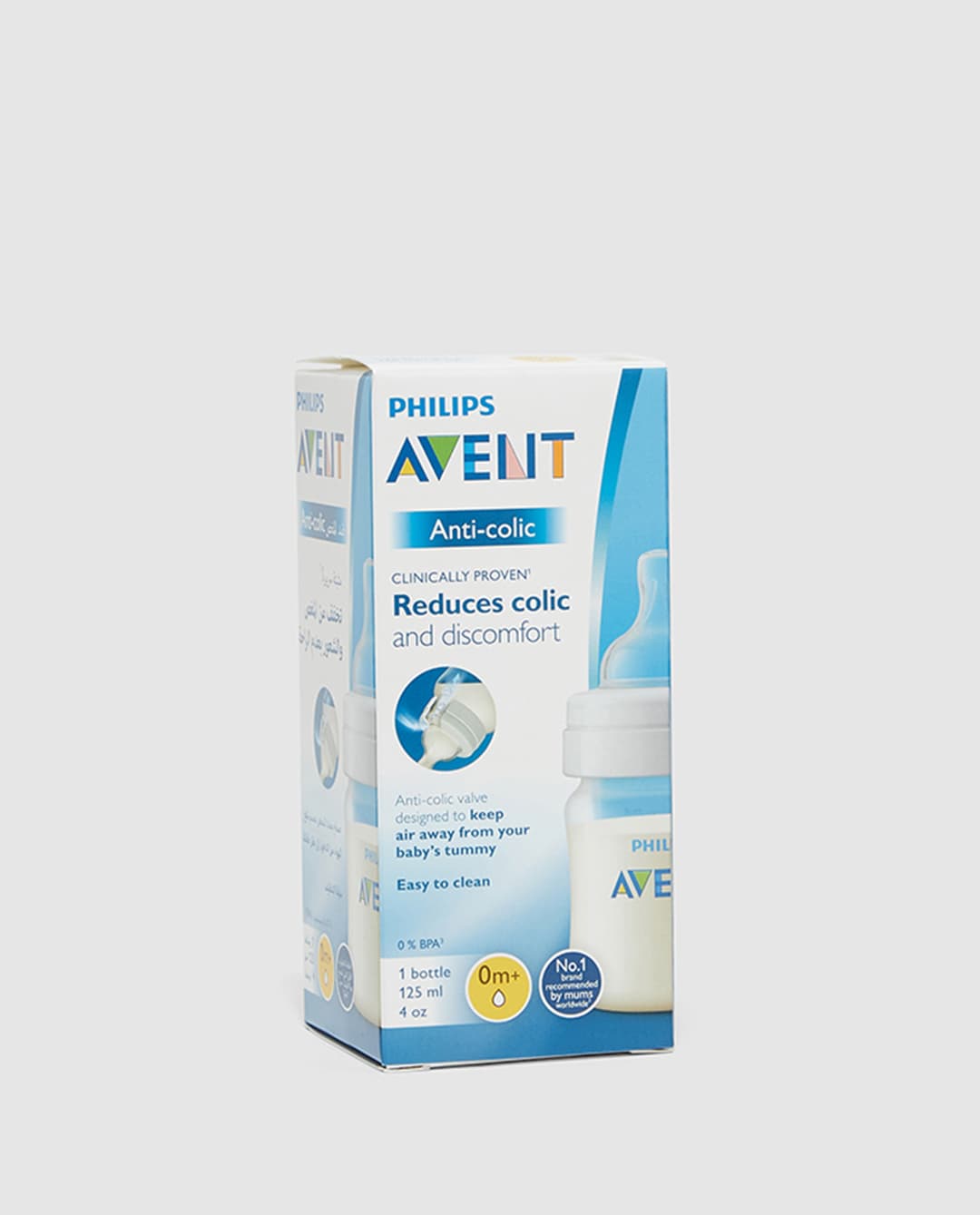 Philips-Avent Anti-Colic Baby Bottle, 125Ml